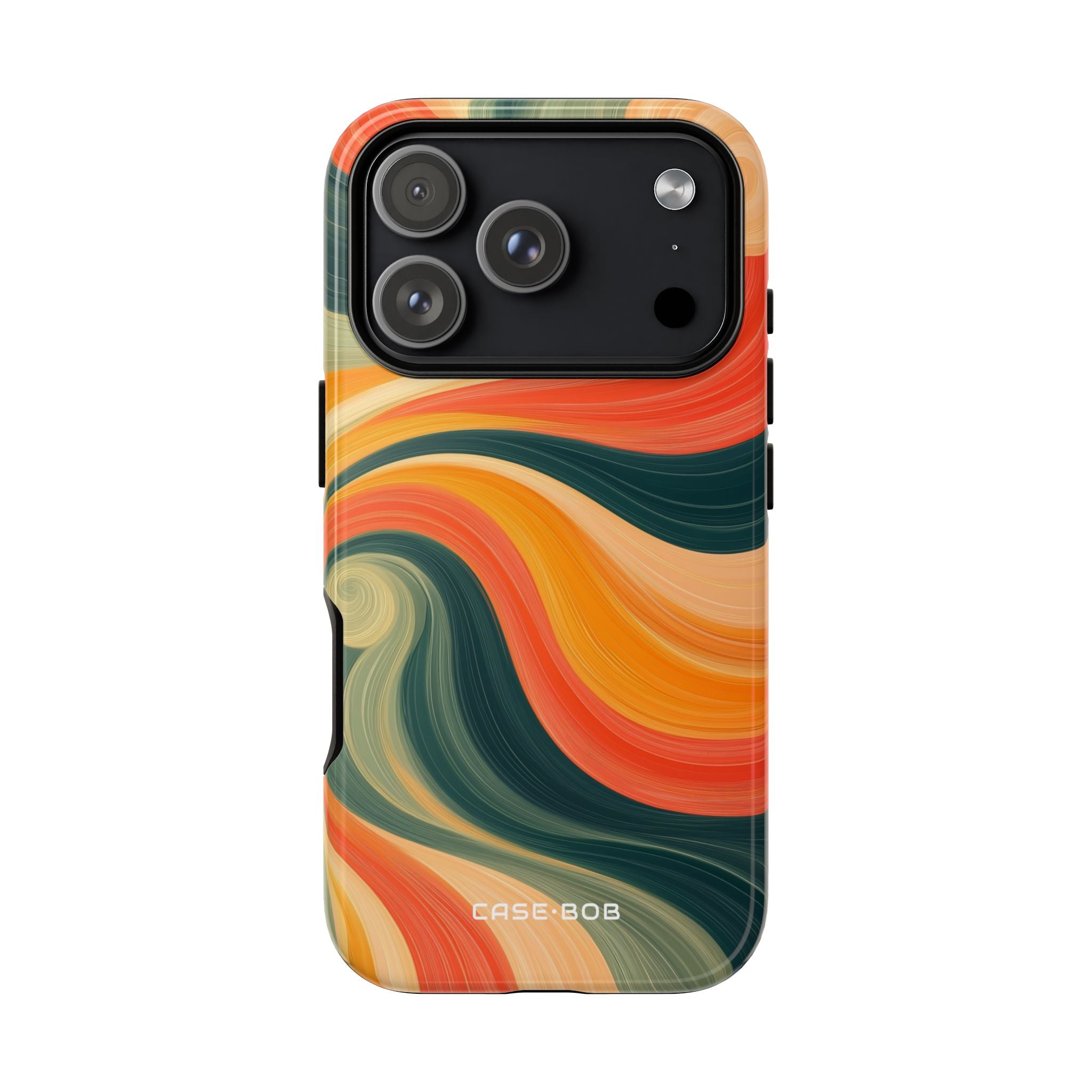 Swirling Ember iPhone 17 Pro Case - Tough