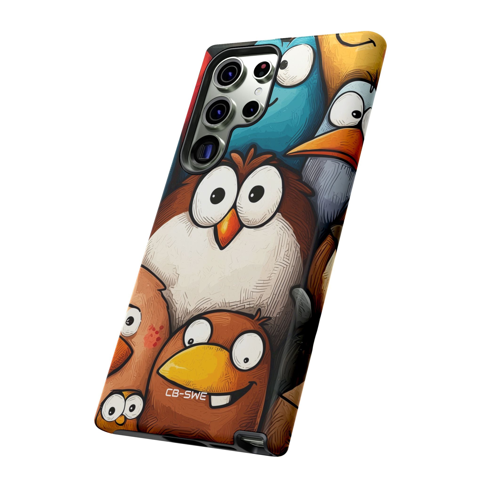Whimsical Birds Gather - Samsung Case