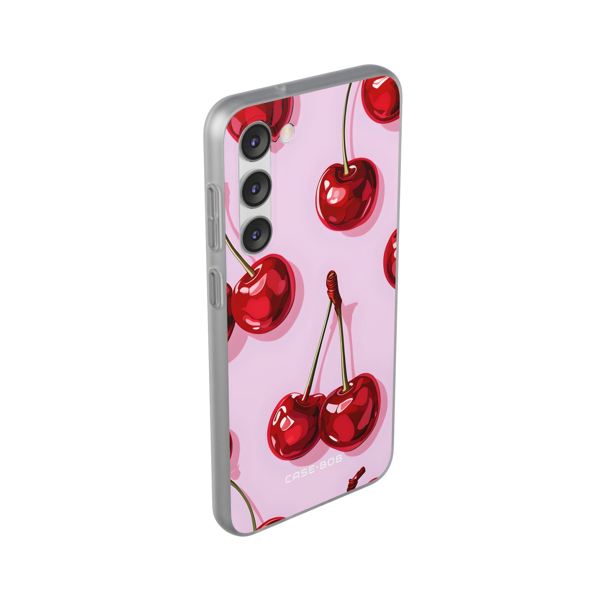 Glossy Cherry Burst Samsung S23 Plus Case - Soft