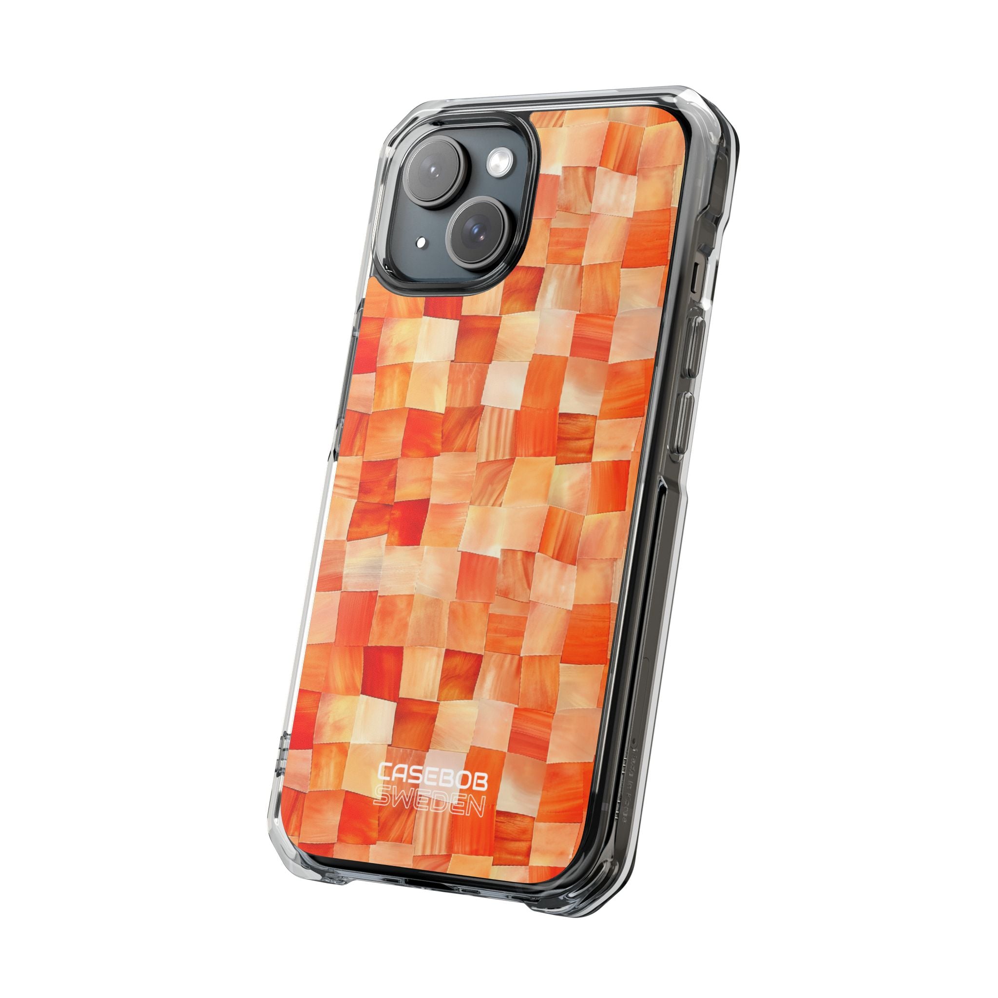 Vibrant Mosaic Tapestry iPhone 15 - Impact Clear+