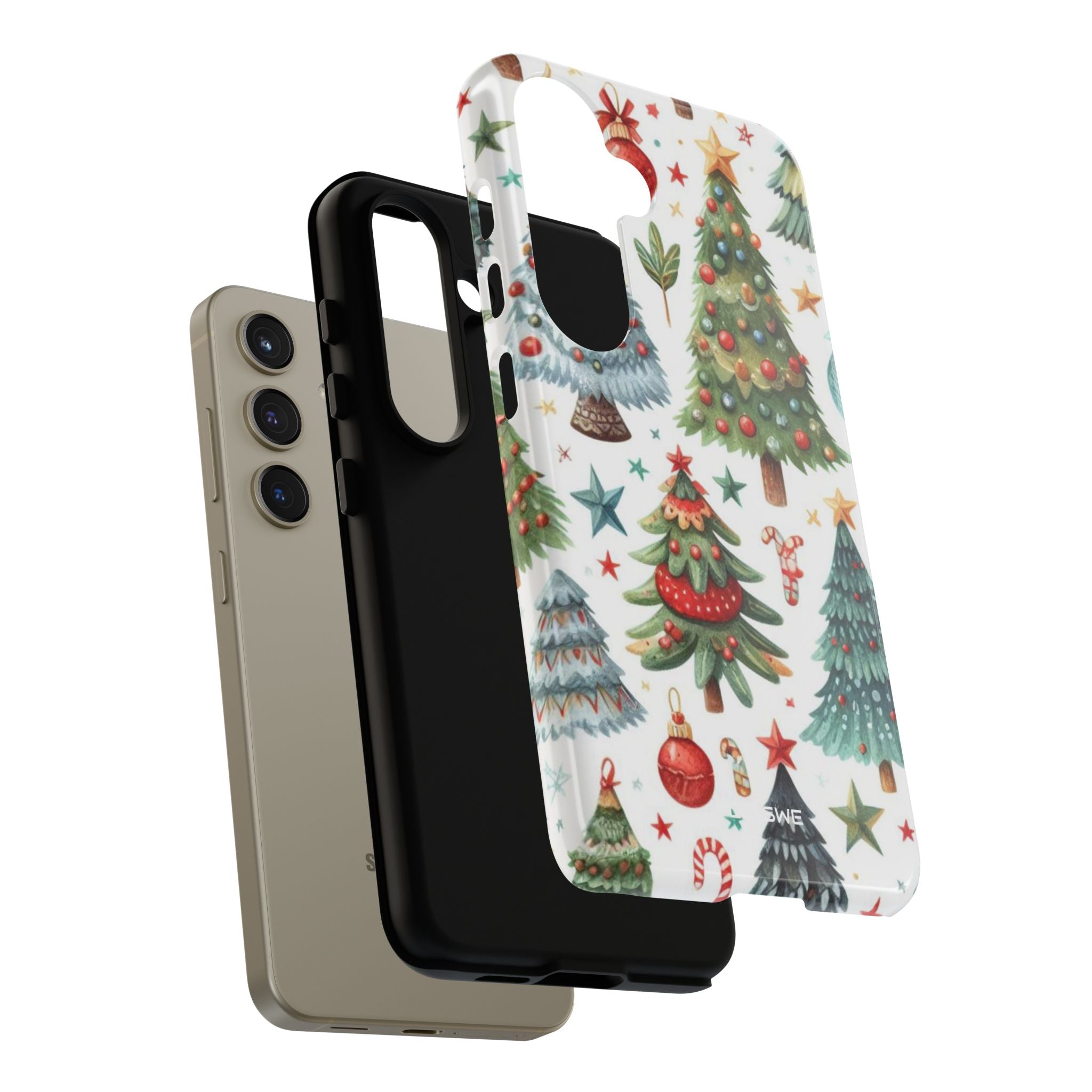 Whimsical Trees Sparkle - Samsung Case