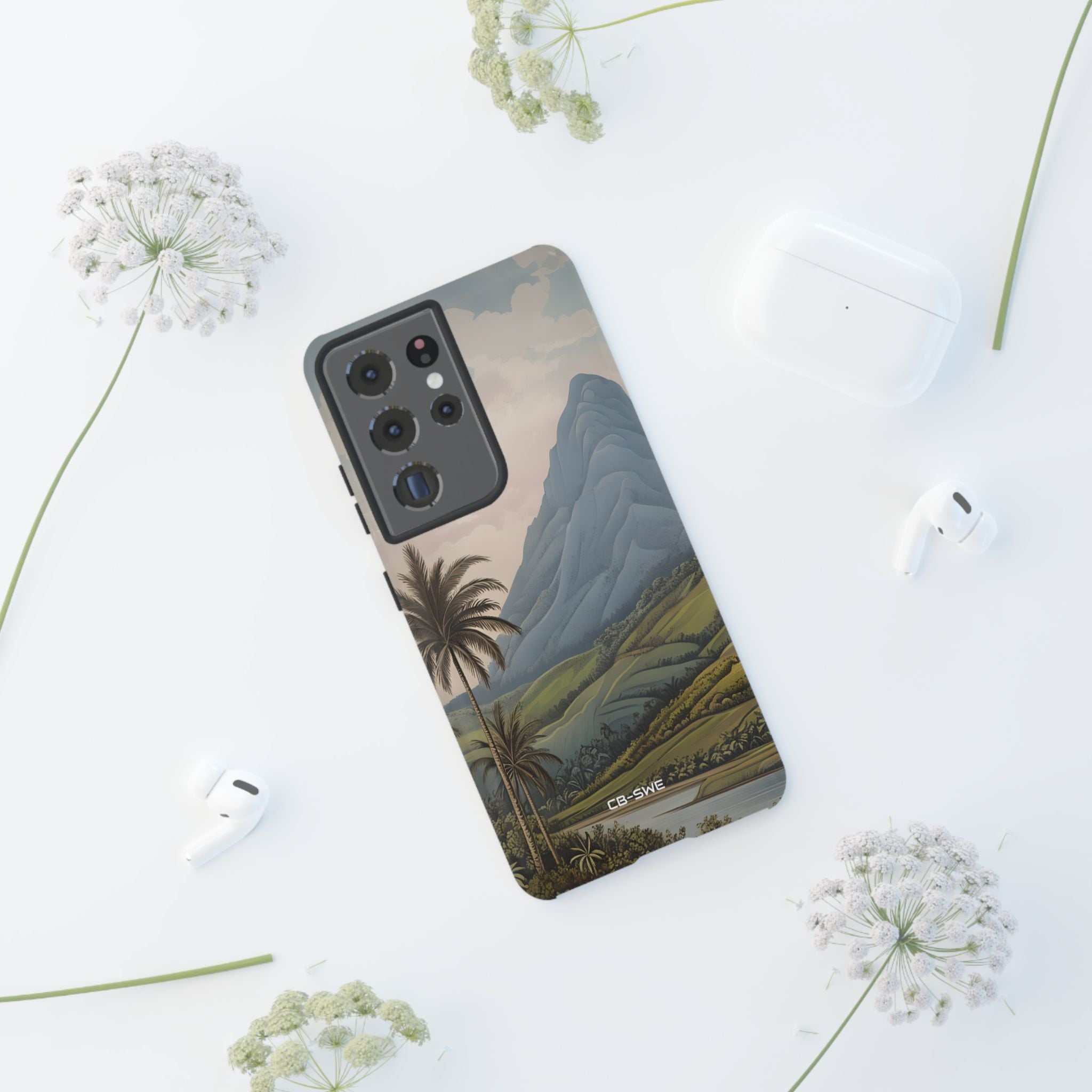 Serene Mountain Oasis - Samsung Case