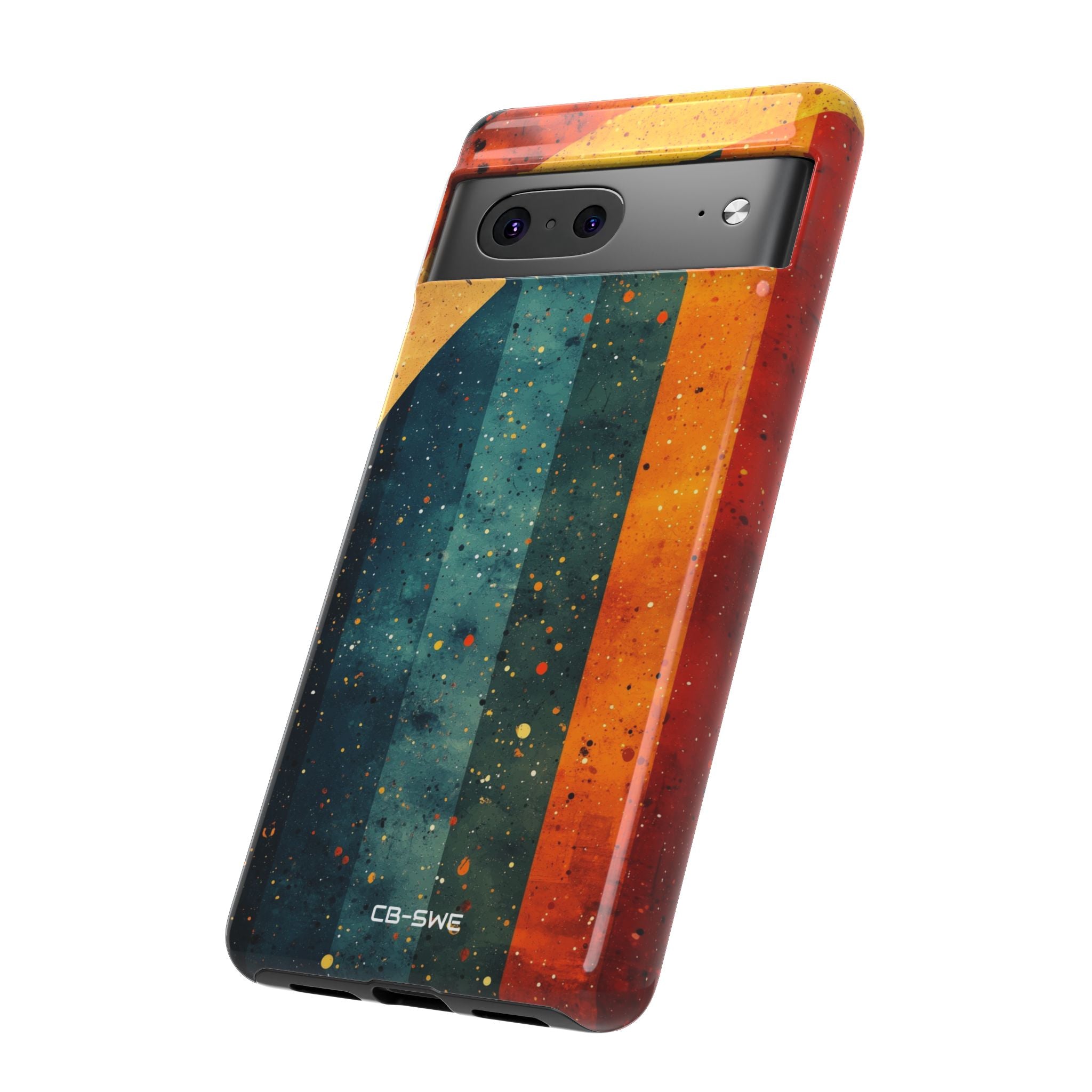 Vibrant Waves Dance - Google Pixel Case