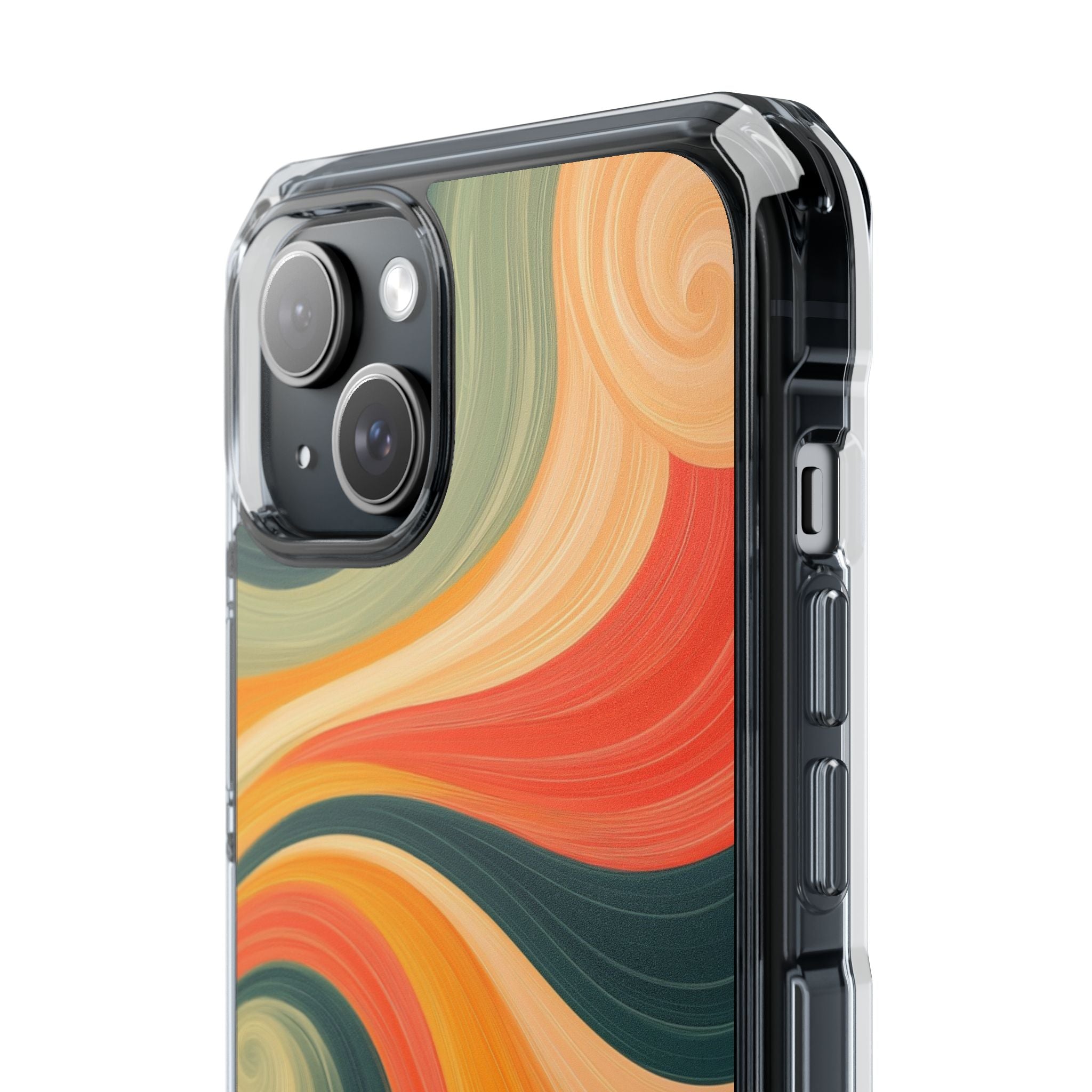Swirling Ember iPhone 15 Plus Case - Impact