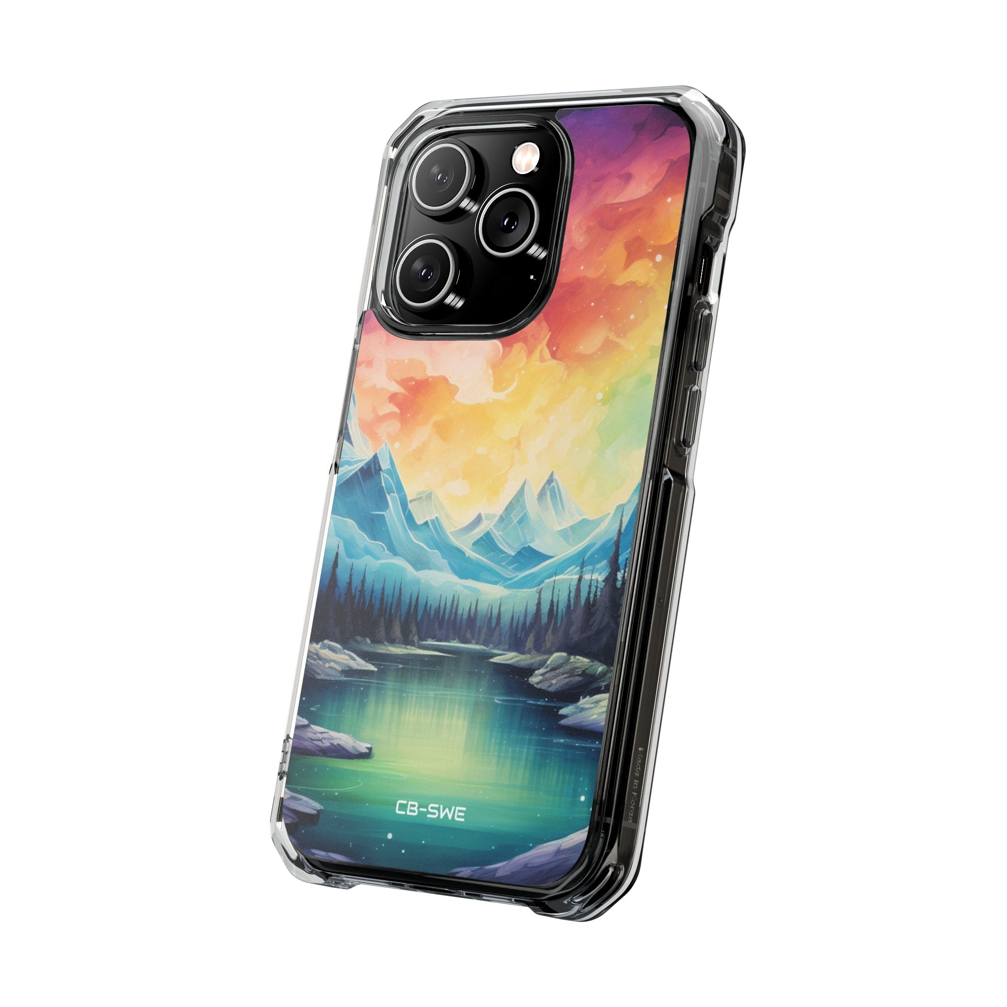 Mystical Mountain Sunset iPhone Case - Impact