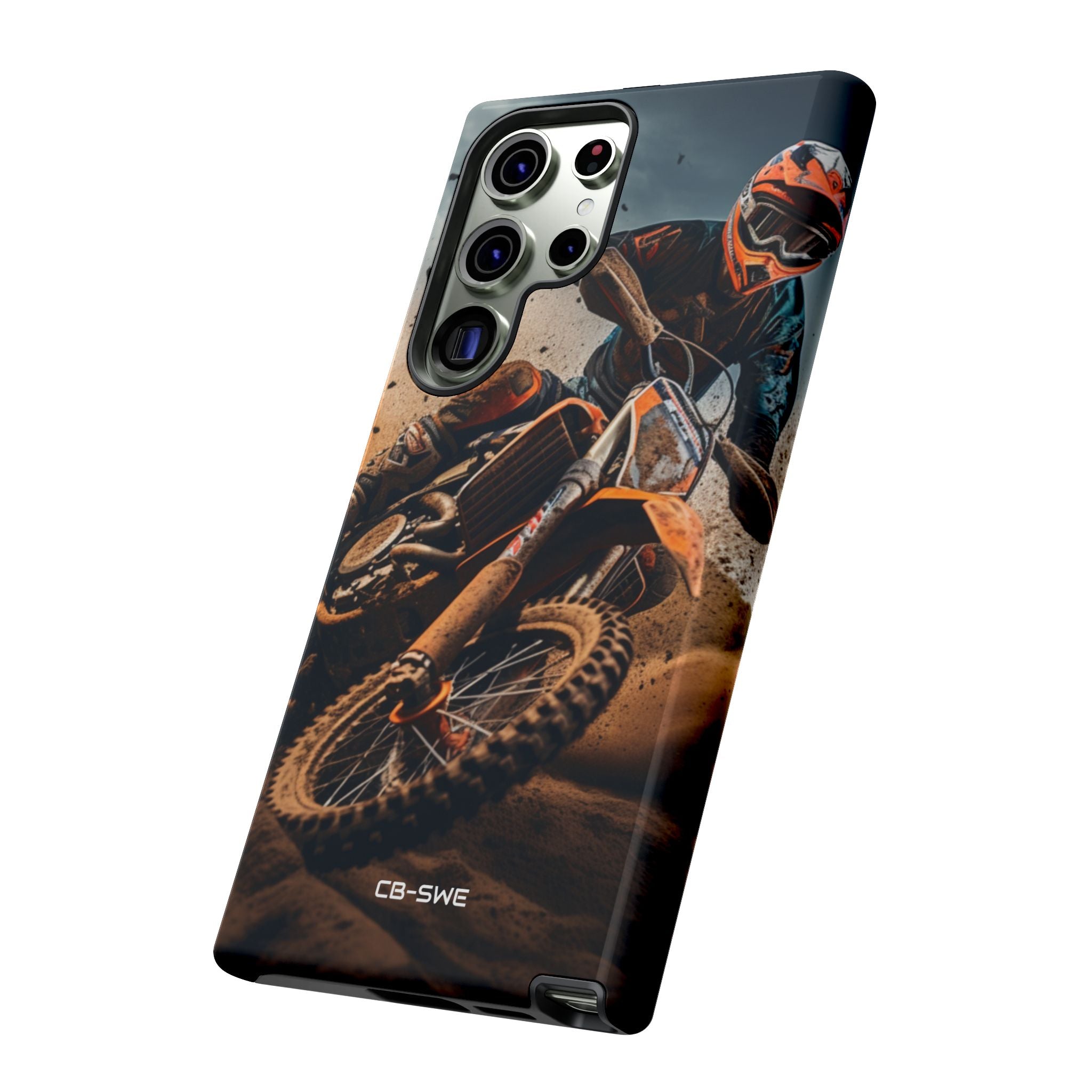 Rider Amidst Desert Fury - Samsung Case