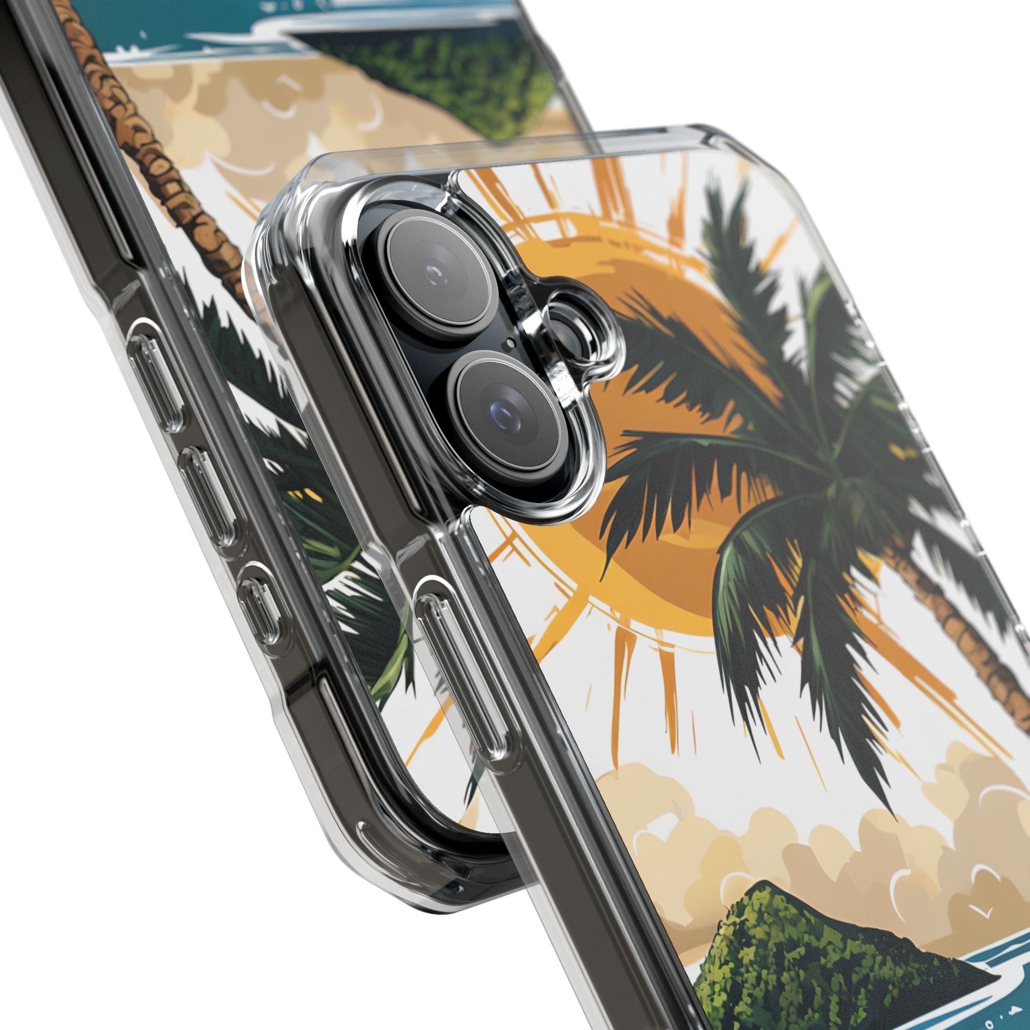 Sunny Tropical Escape iPhone Case - Impact