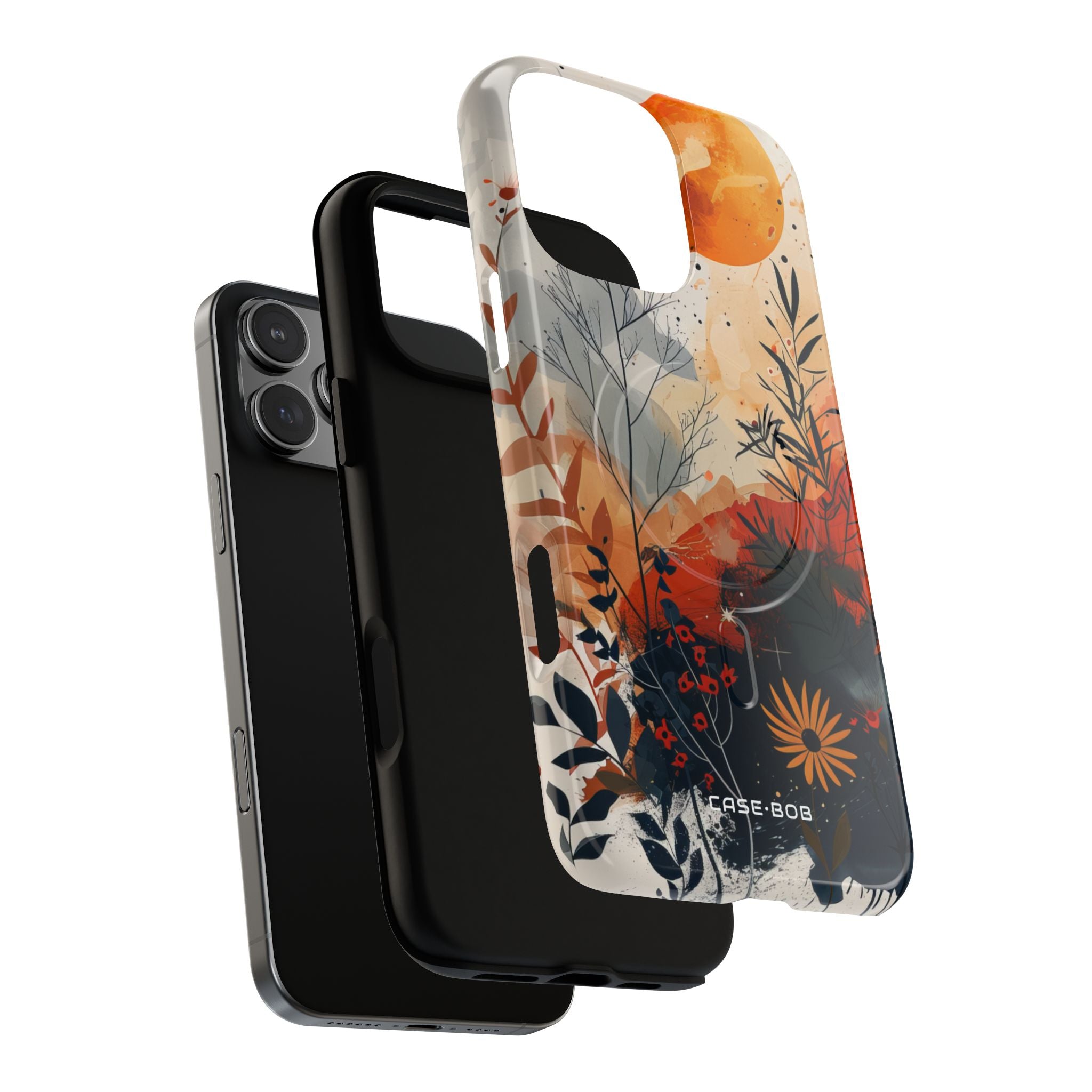 Orange Solstice iPhone 16 Pro Max Case - Tough+