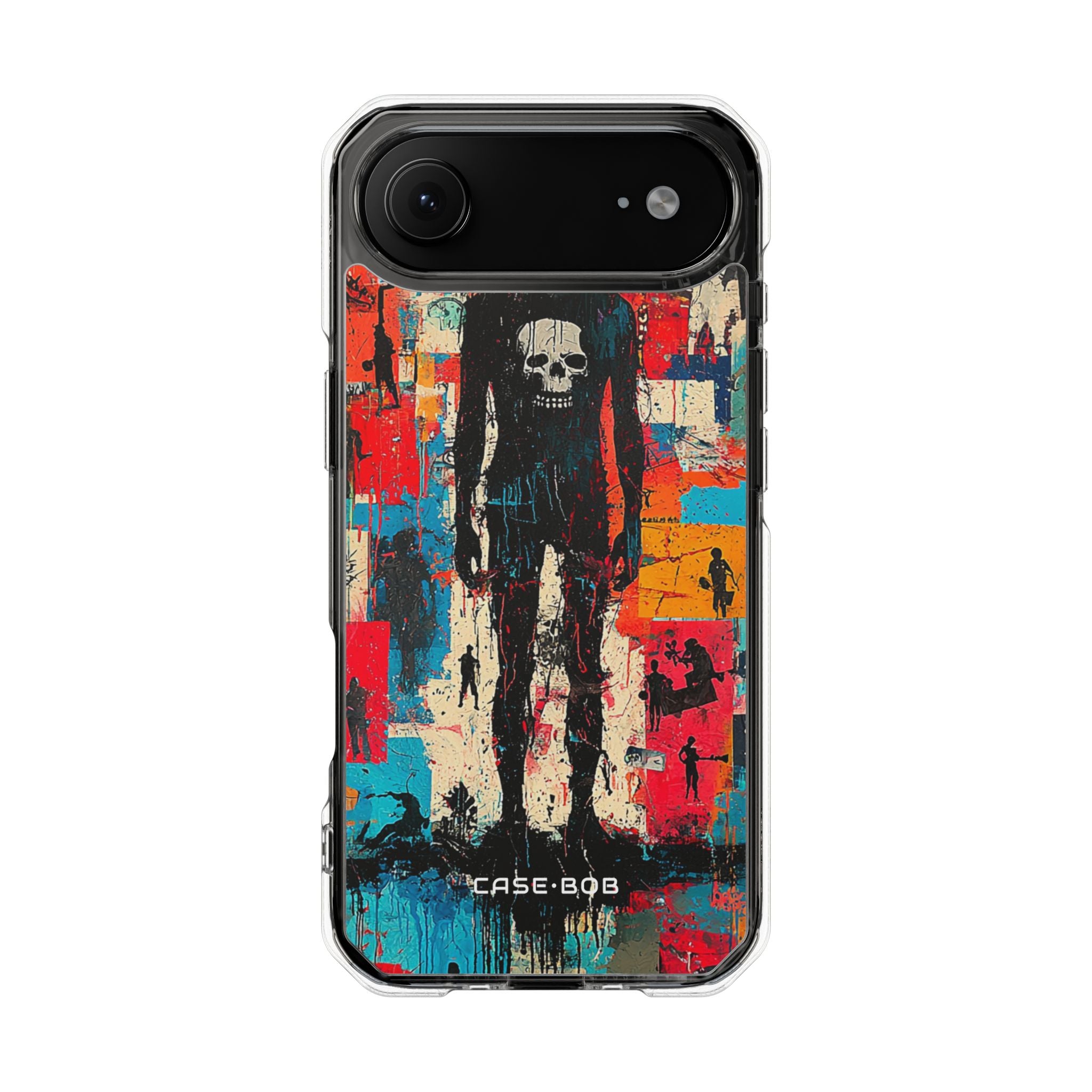 Spiky Skull Silhouette iPhone 17 Air Cover - Impact
