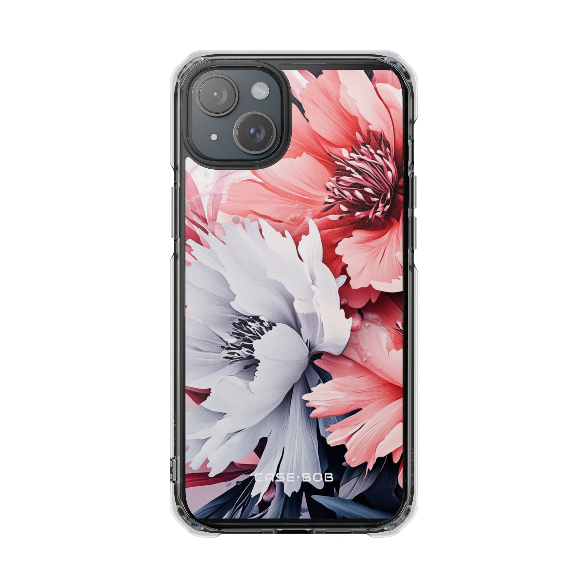 Coral Bloom iPhone 15 Plus Case - Impact