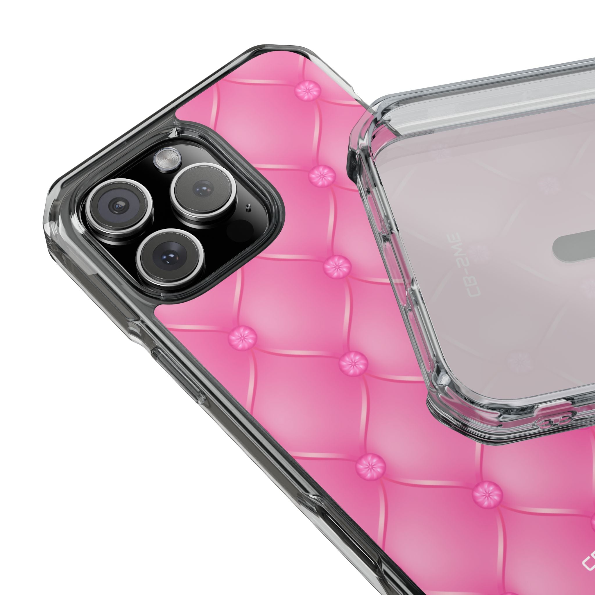Quilted Pink Elegance iPhone Case - Impact