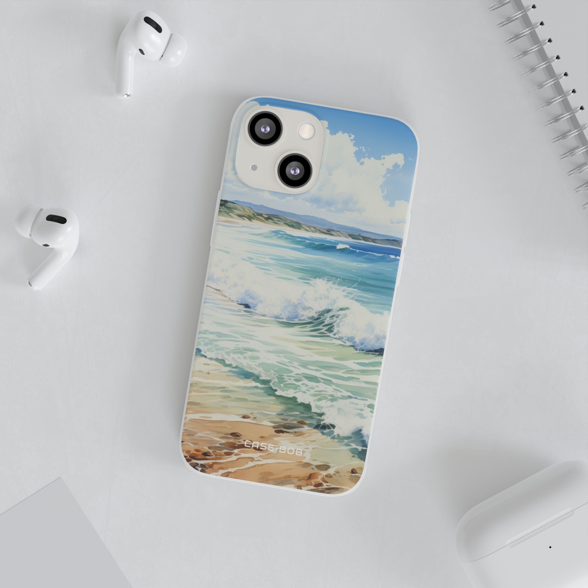 Foamy Wave Breeze iPhone 13 mini Case - Soft