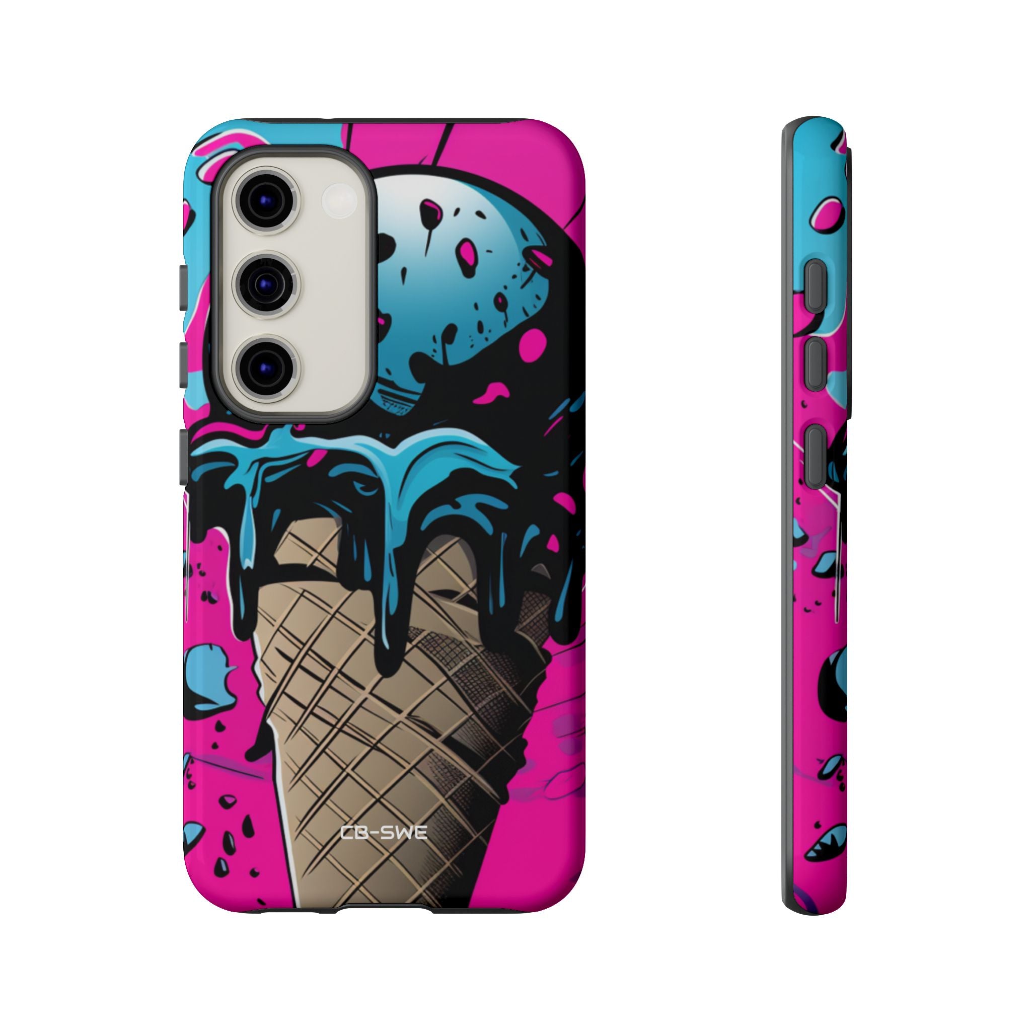 Vibrant Ice Cream Splash - Samsung Case