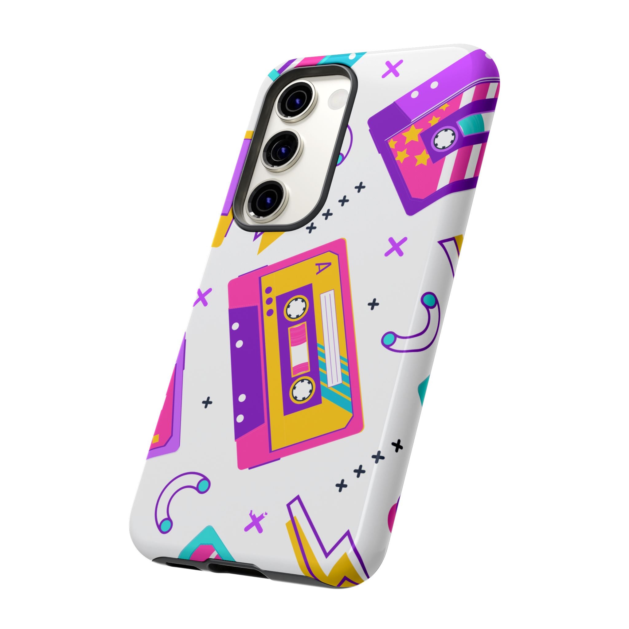 Retro Cassette Chaos - Samsung Case