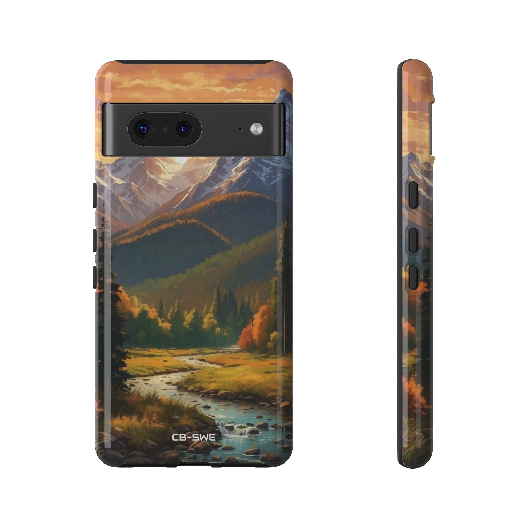 Mountain Reflections Glimmer - Google Pixel Case