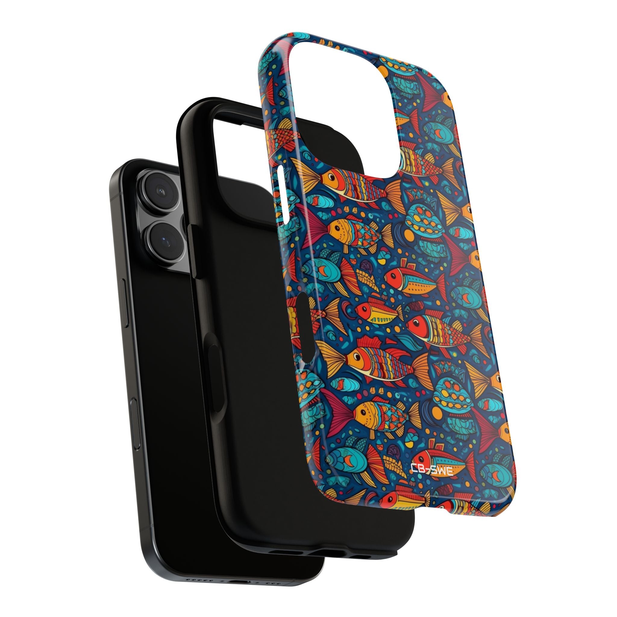 Fish Dance Joyfully - iPhone Case