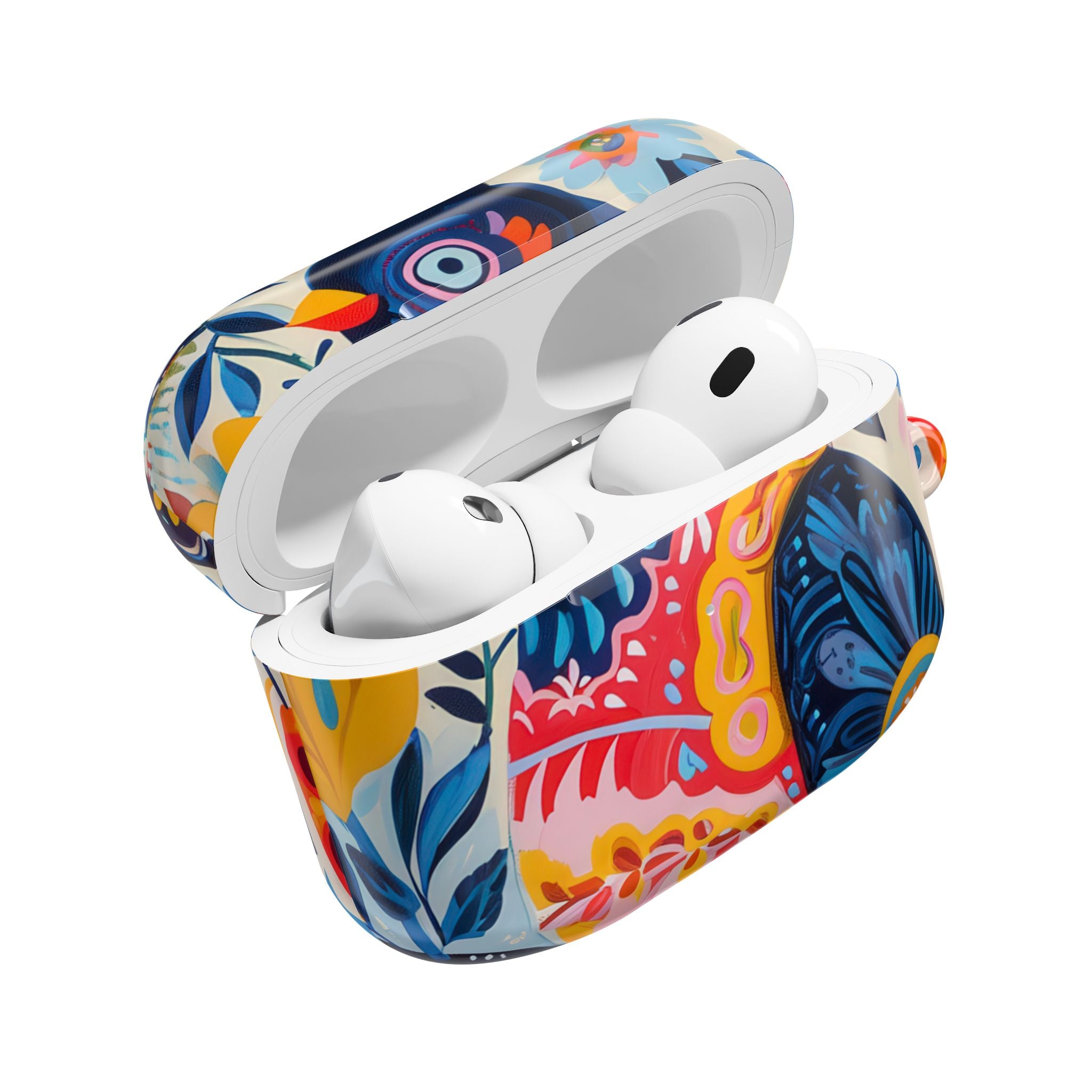 Ornate Owl Bloom - AirPods Case