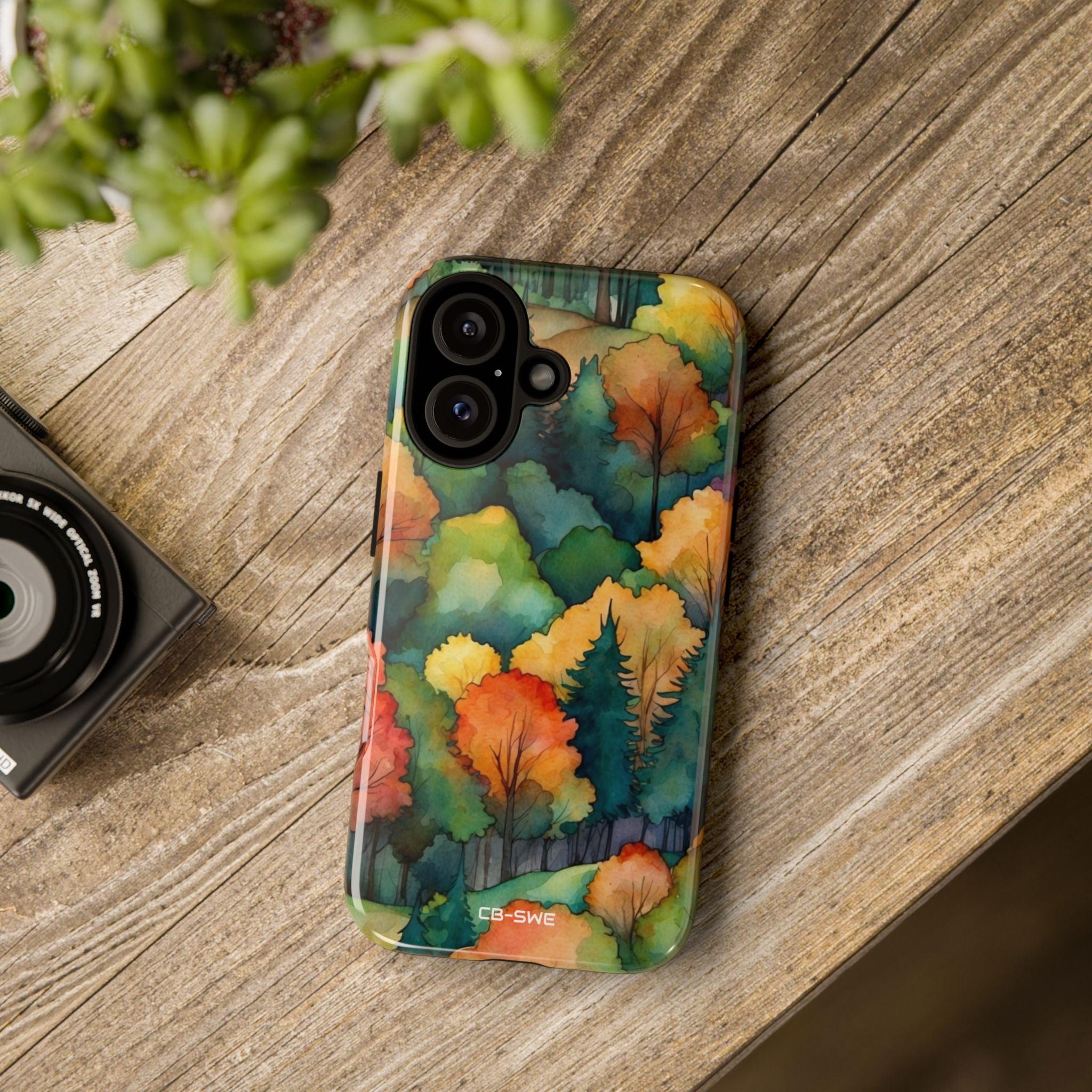 Autumn Leaves Dance - iPhone Case