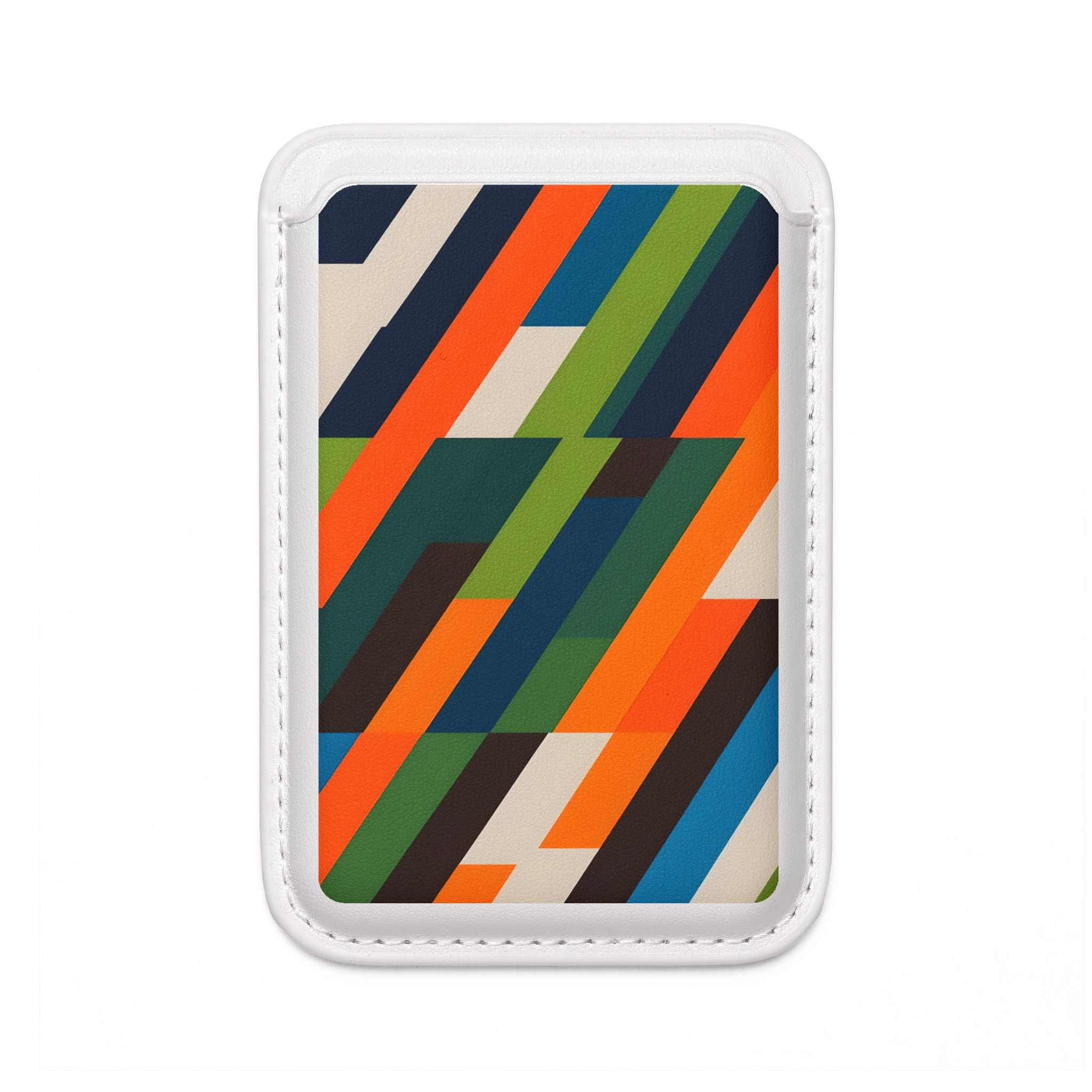 Zigzag-riviväriinen lompakko – MagSafe-valmis