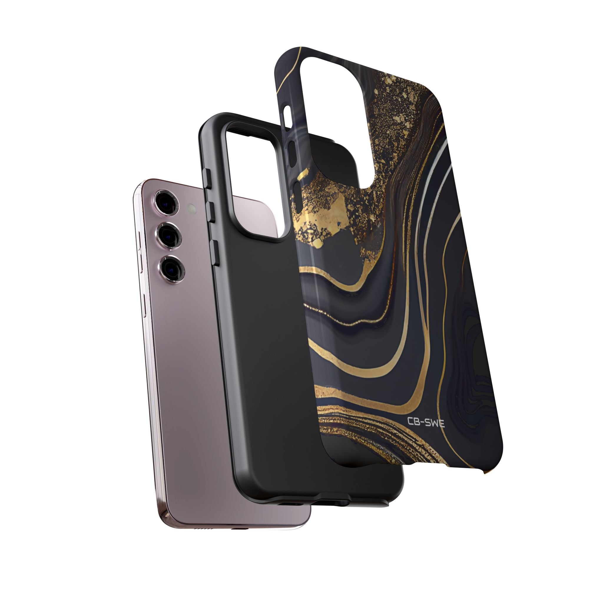 Elegant Gold Streams - Samsung Case