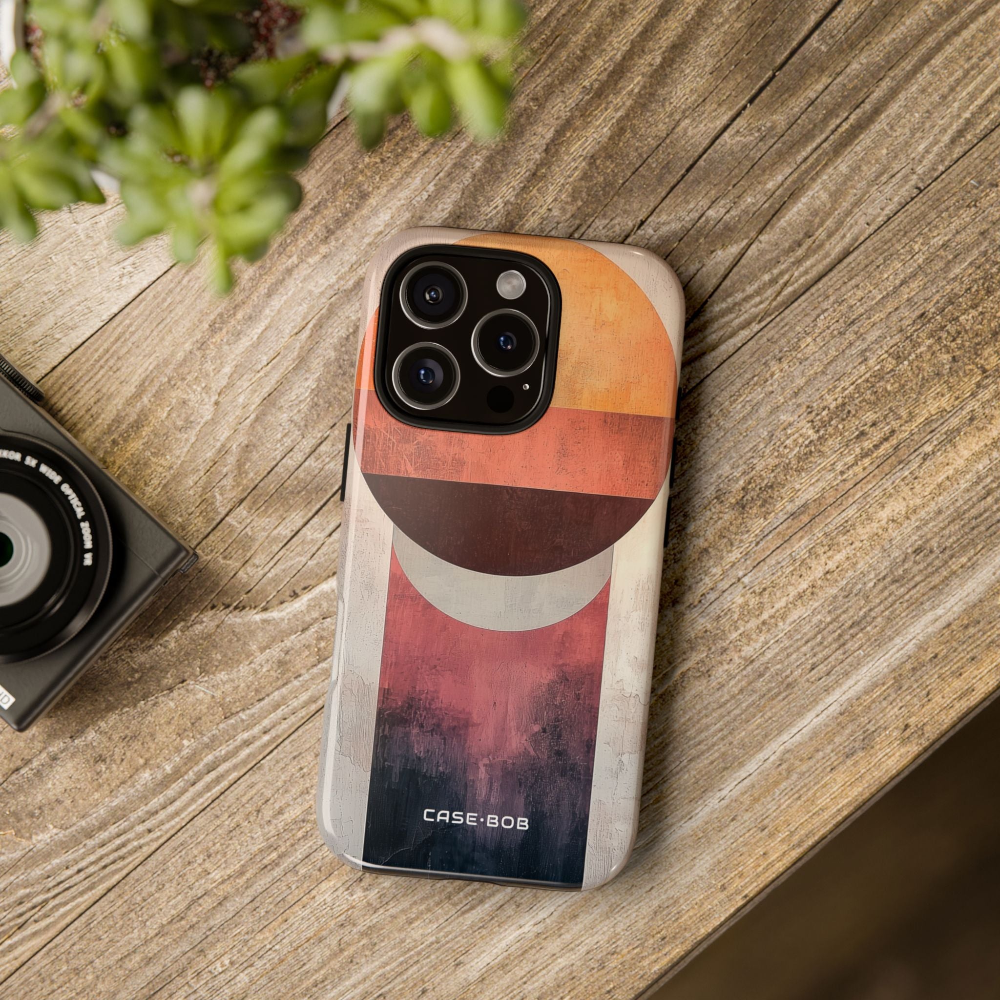 Bisected Horizon iPhone 16 Pro Case - Tough