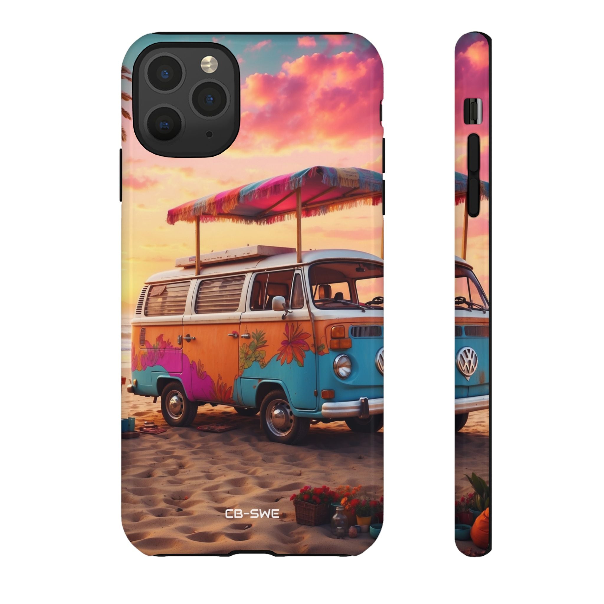**Van Rests at Shore** - iPhone Case