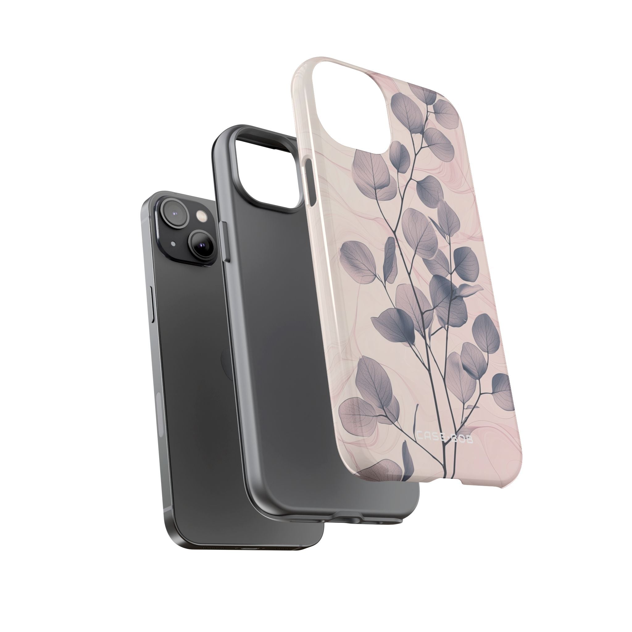Veined Leaf Whisper iPhone 14 Plus Case - Tough
