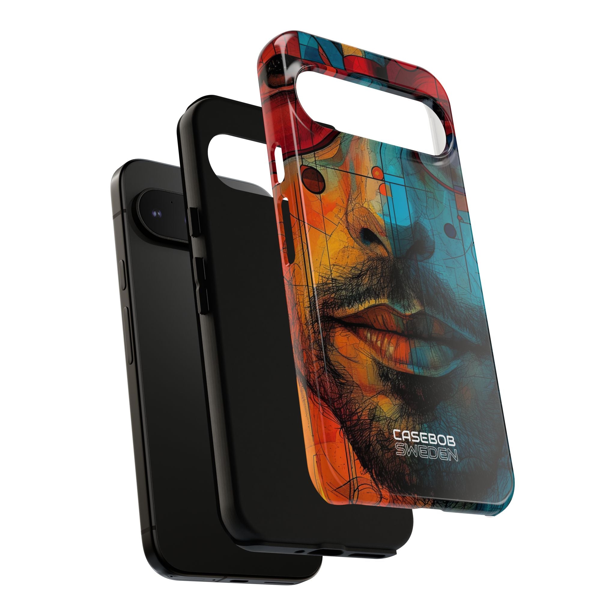 Volto con Occhiali Cubisti Google Pixel 9 - Tough