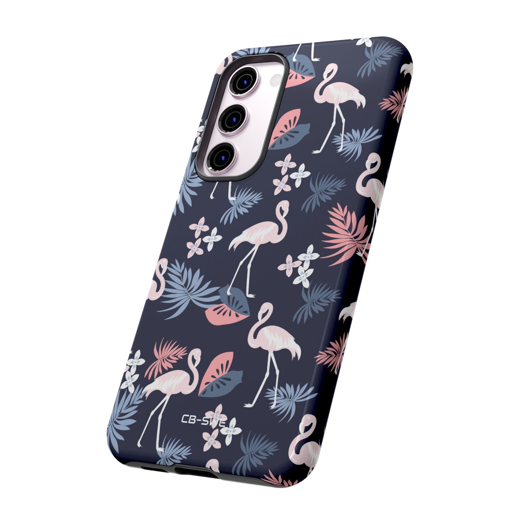 Flamingos Dance Playfully - Samsung Case