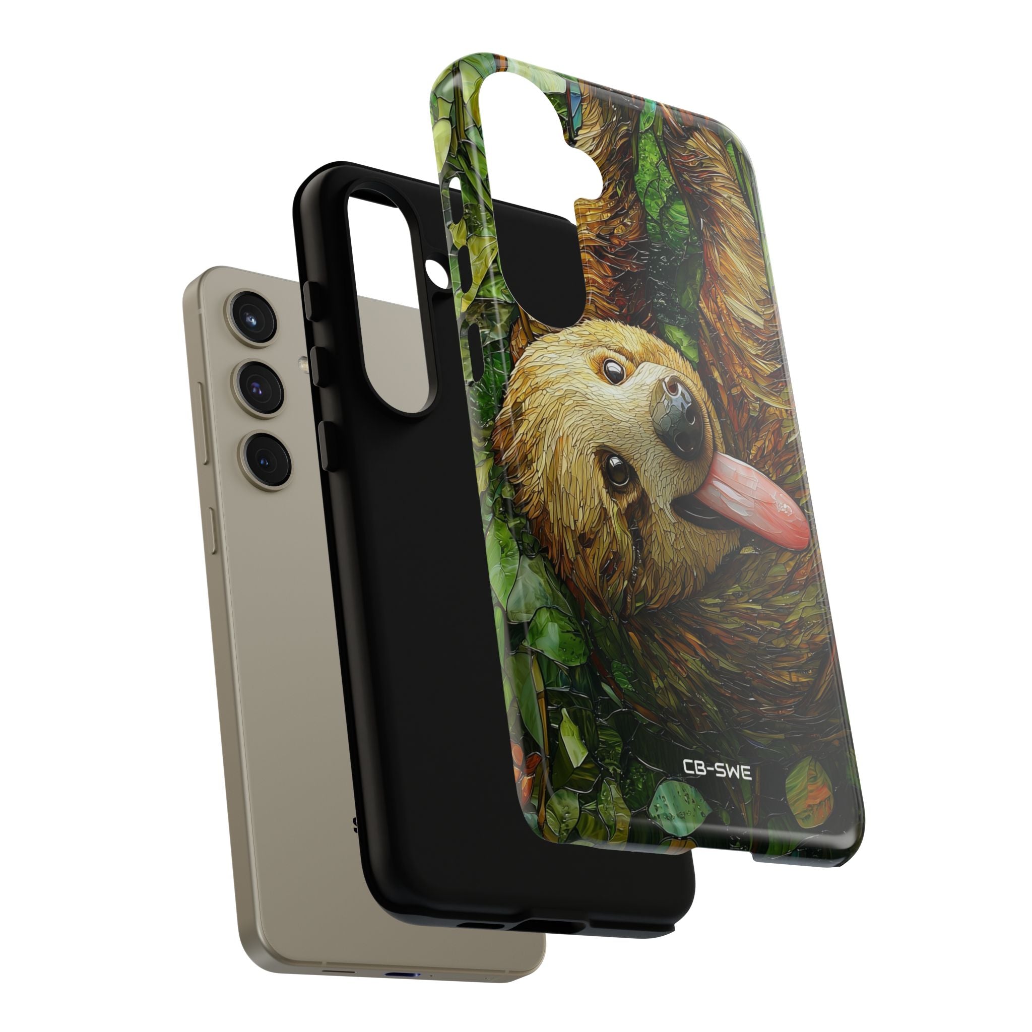 Sloth Hangs Playfully - Samsung Case