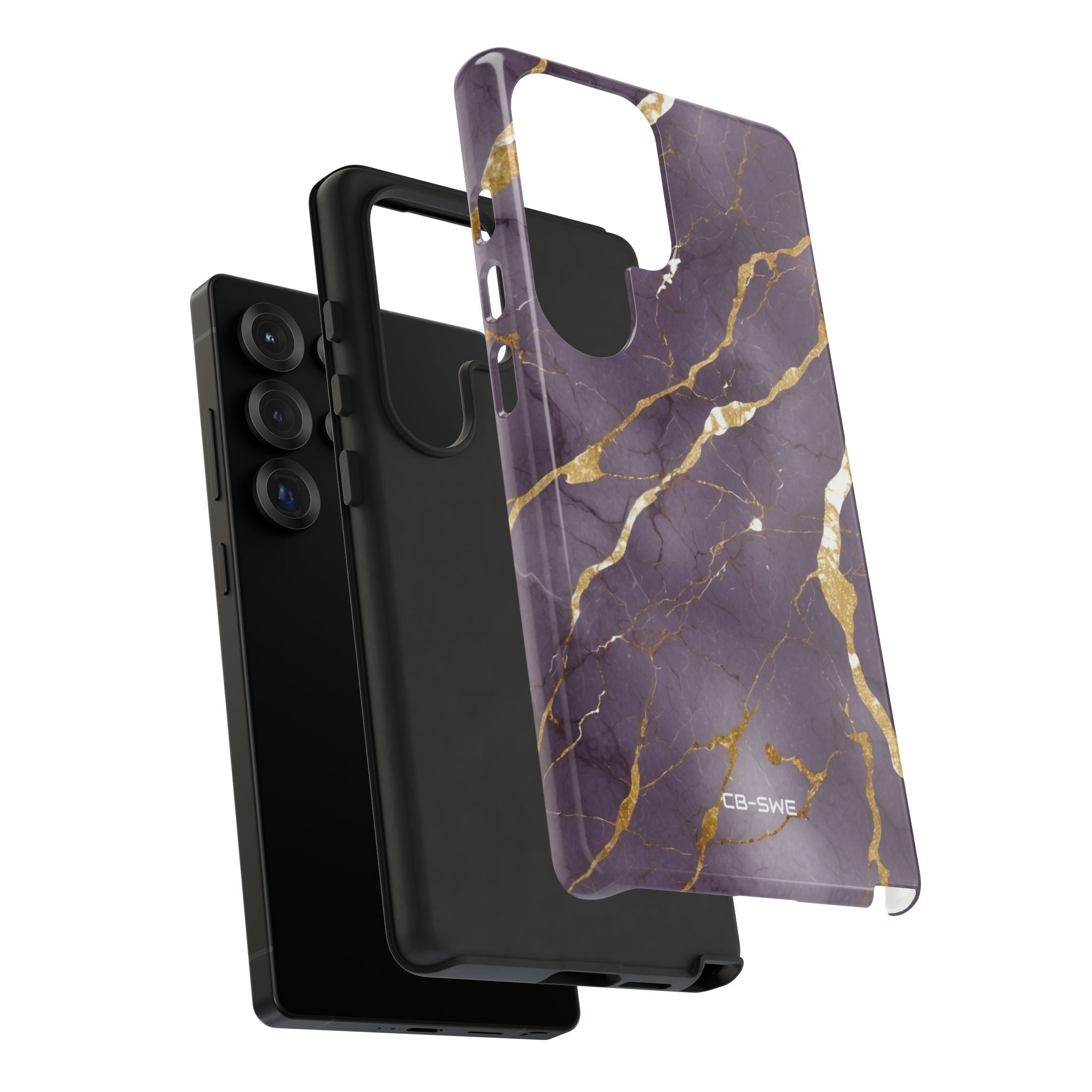 Golden Veins Flowing - Samsung Case