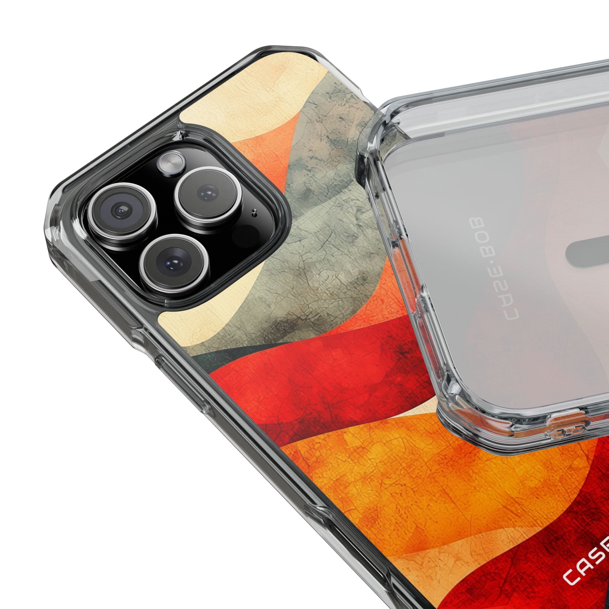 Cracked Wave Sunset iPhone 16 Pro Max Case - Impact