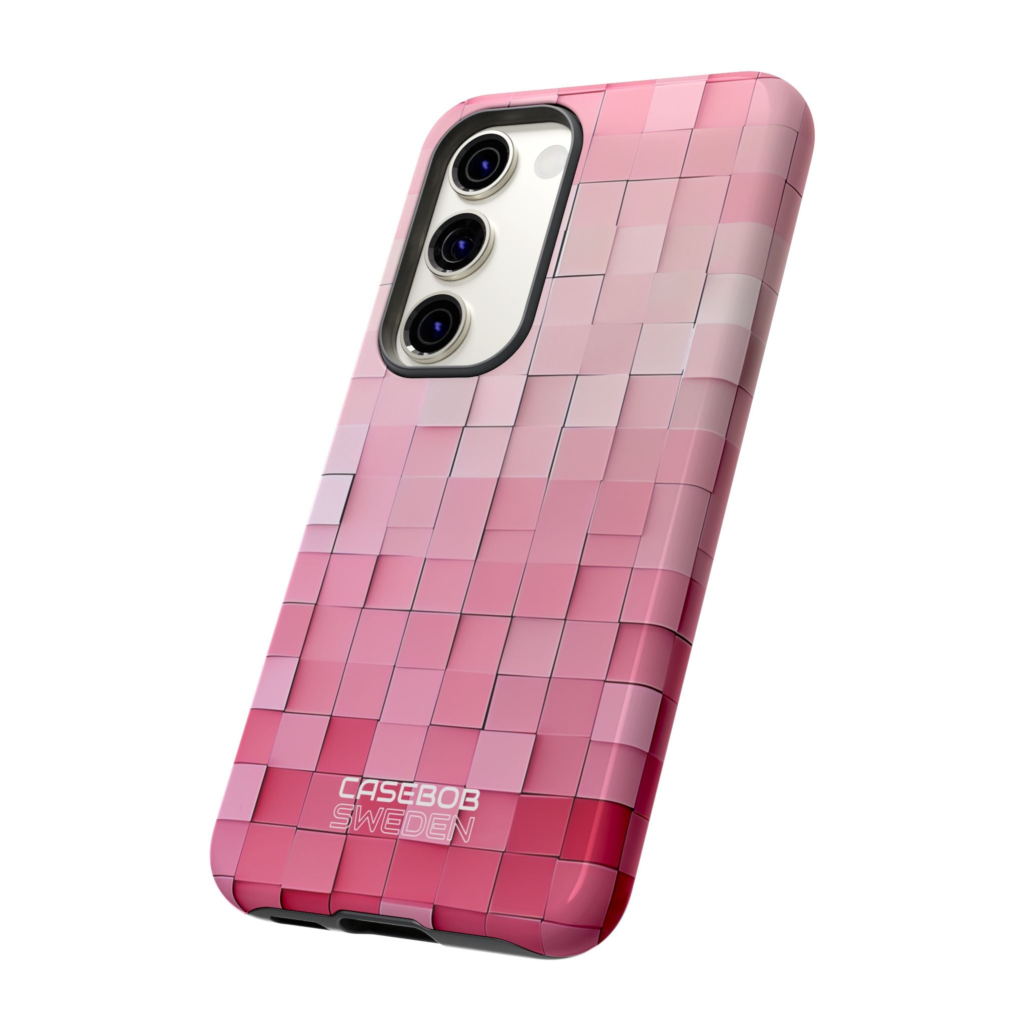 Pink Mosaic Glow Samsung S23 - Tough