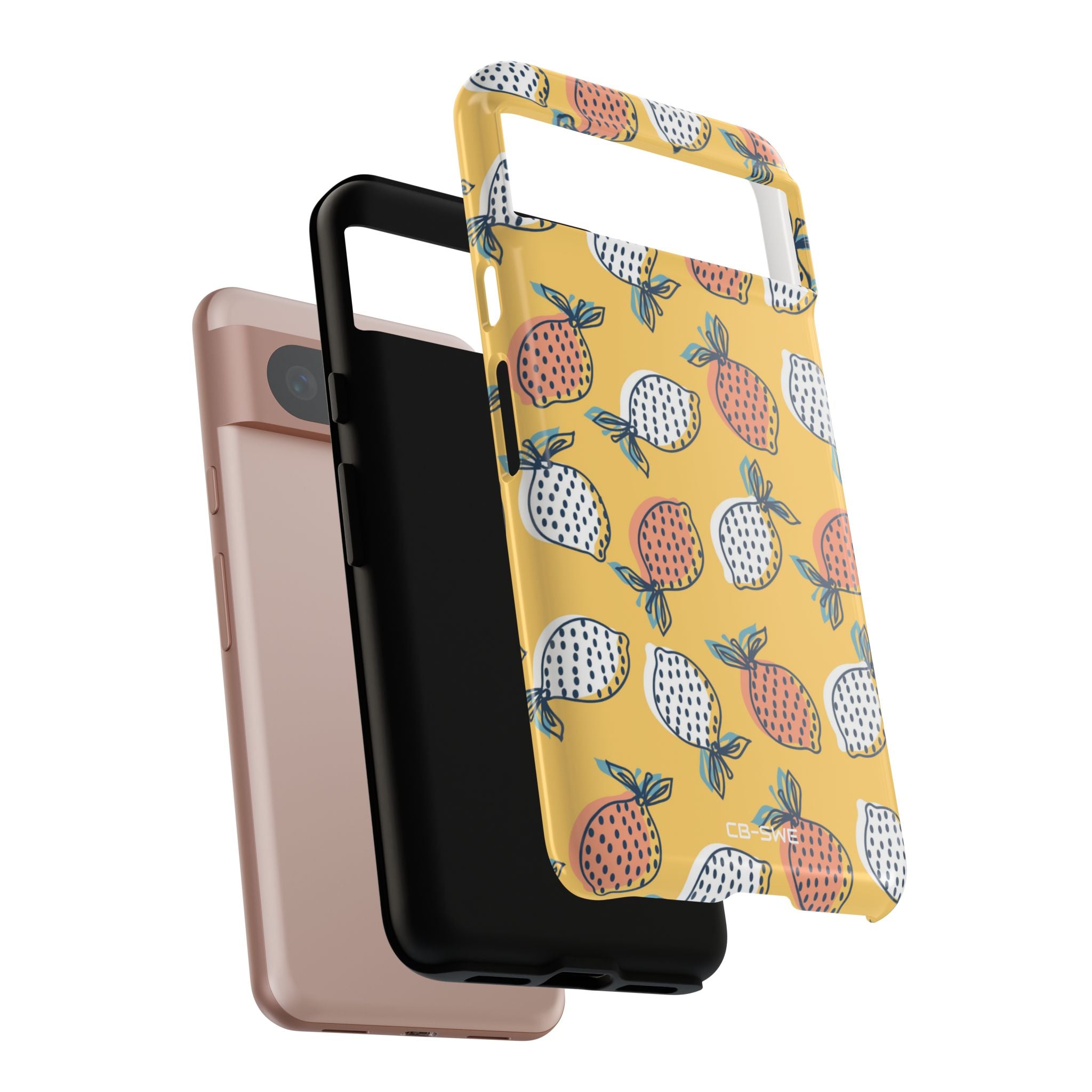 Lemons Dance Playfully - Google Pixel Case
