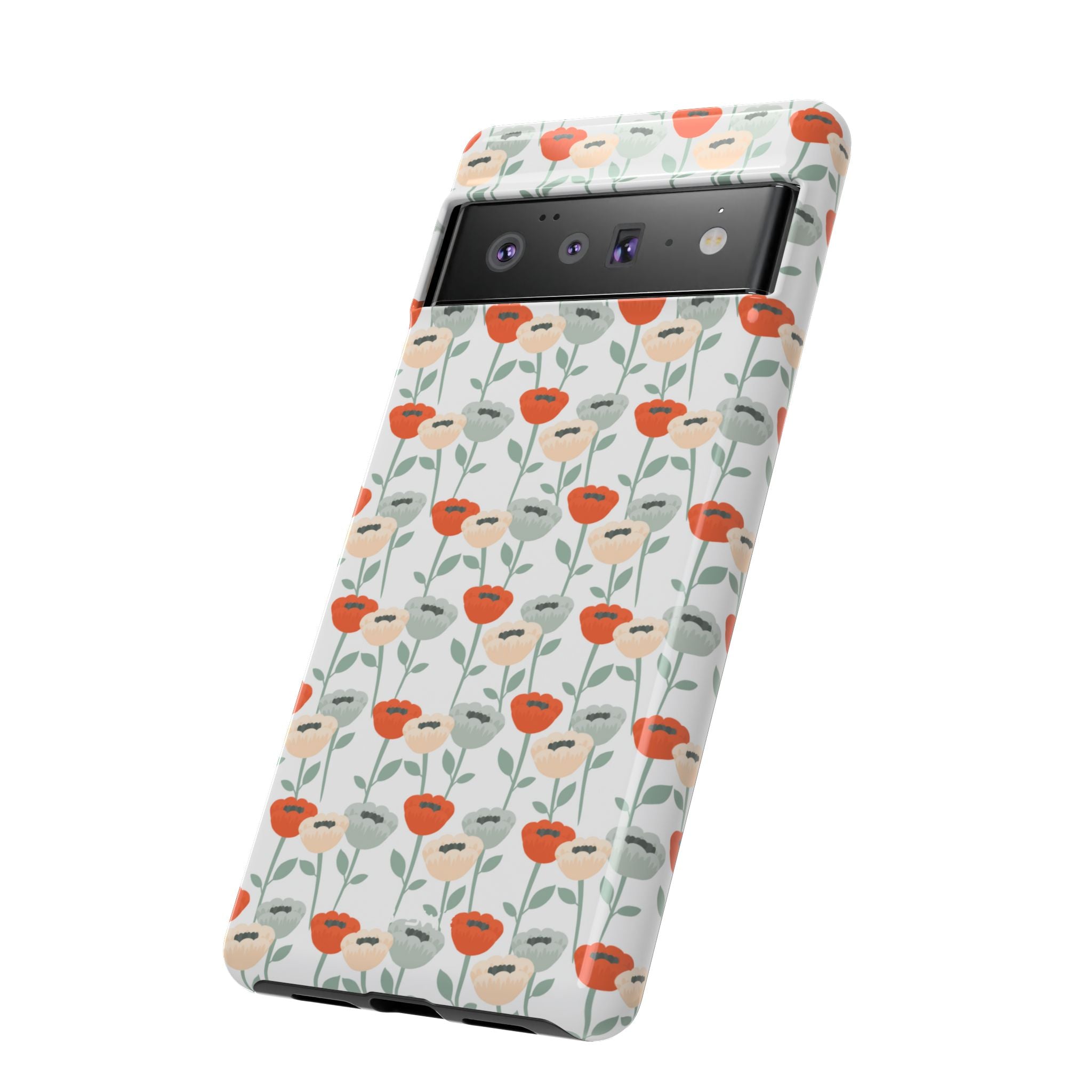 Minimalist Floral Elegance - Google Pixel Case