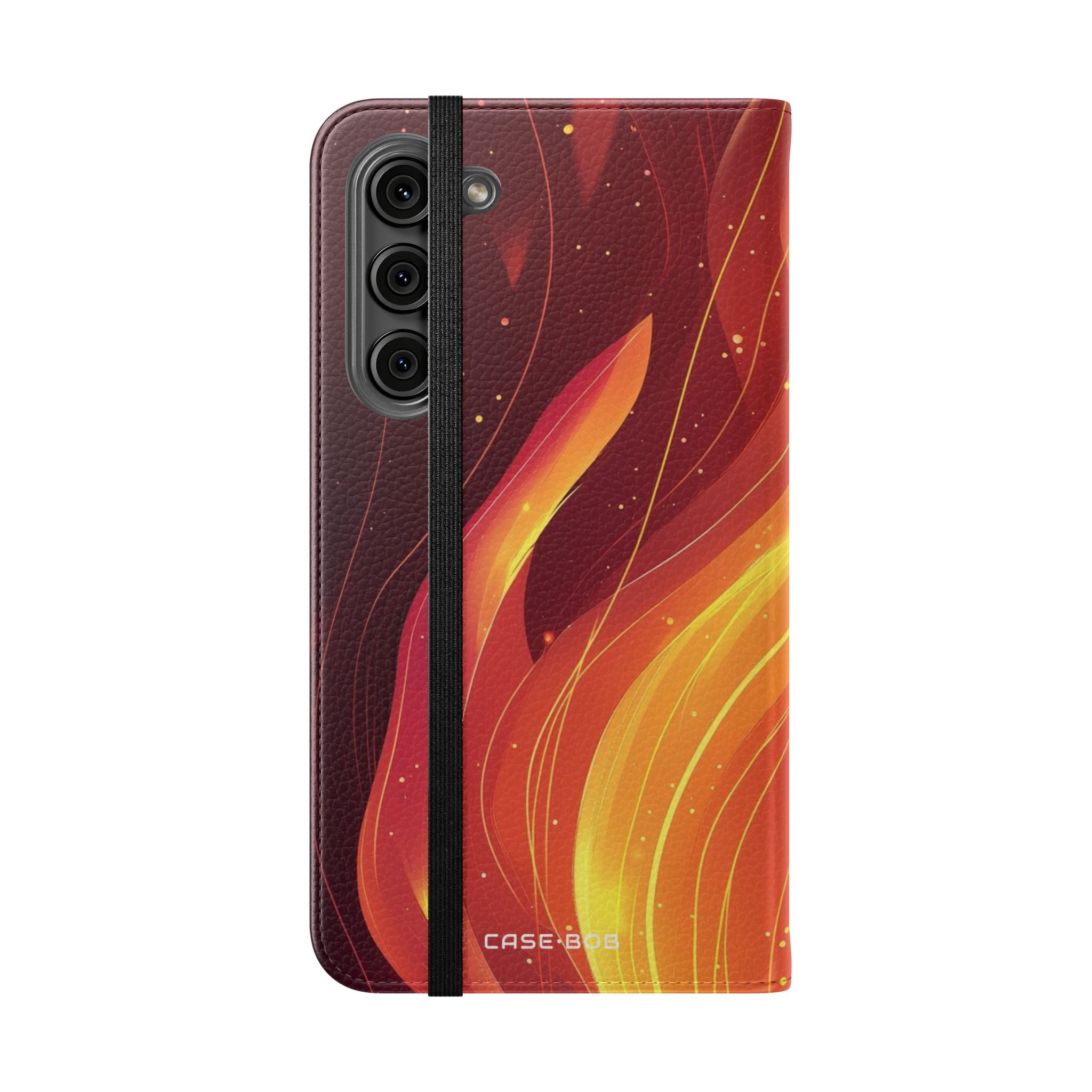 Flaming Ember - Samsung S23+ Case - Wallet