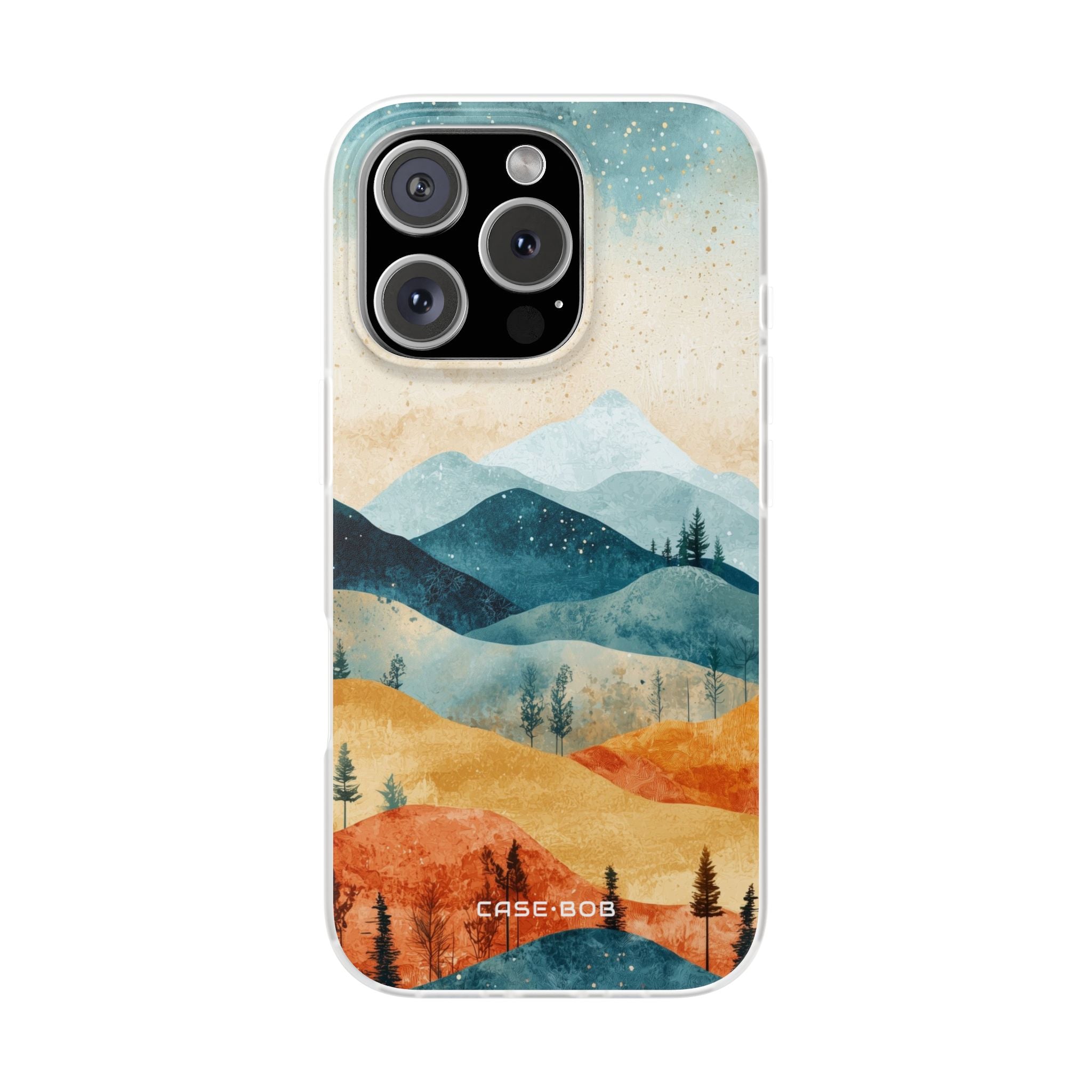 Moonlit Mountains iPhone 16 Pro Case - Soft