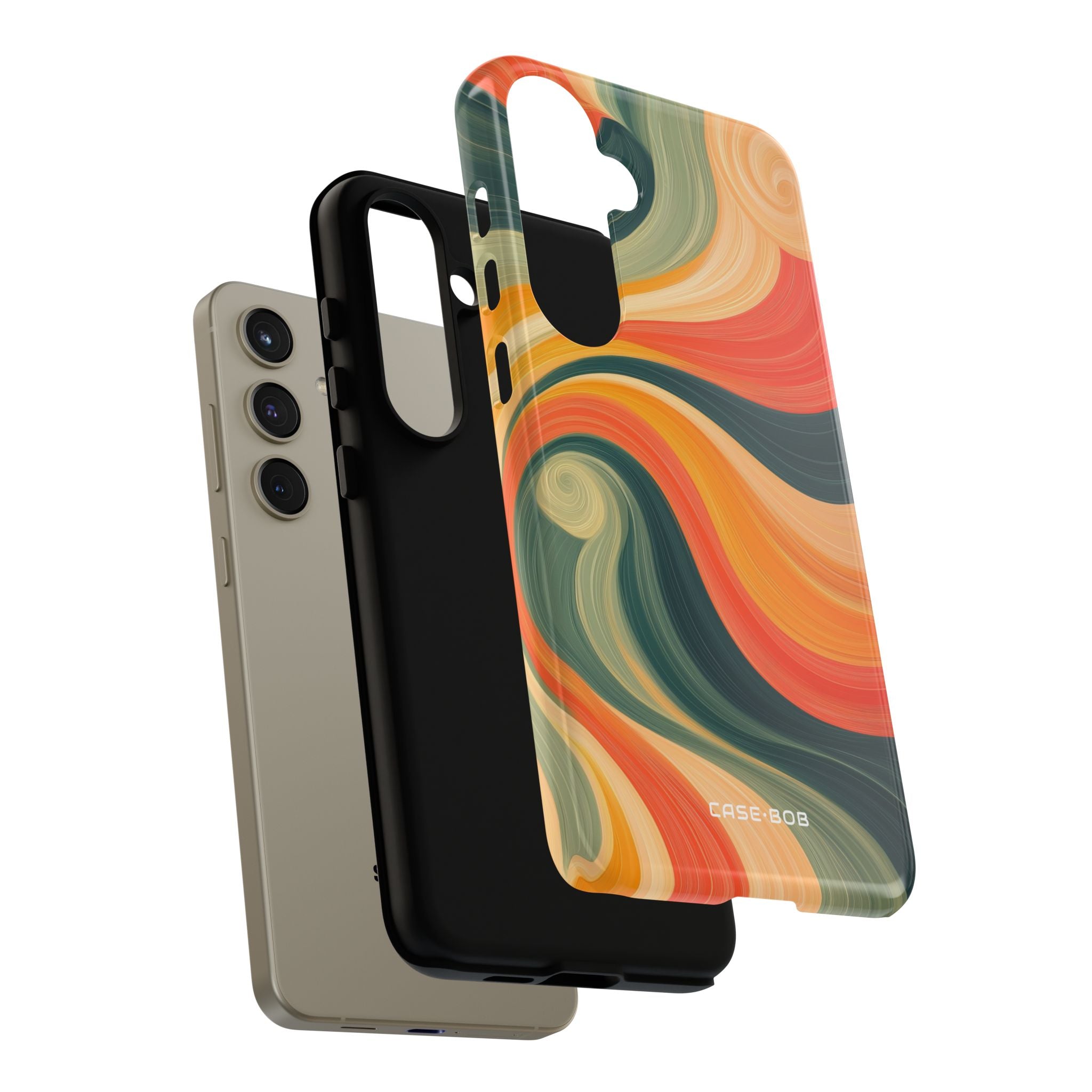 Swirling Ember Samsung S24 Plus Case - Tough