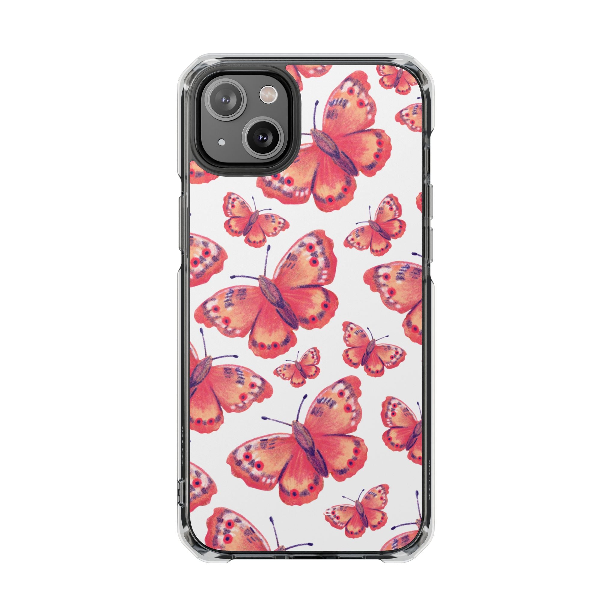 Vibrant Butterfly Dance iPhone Case - Impact