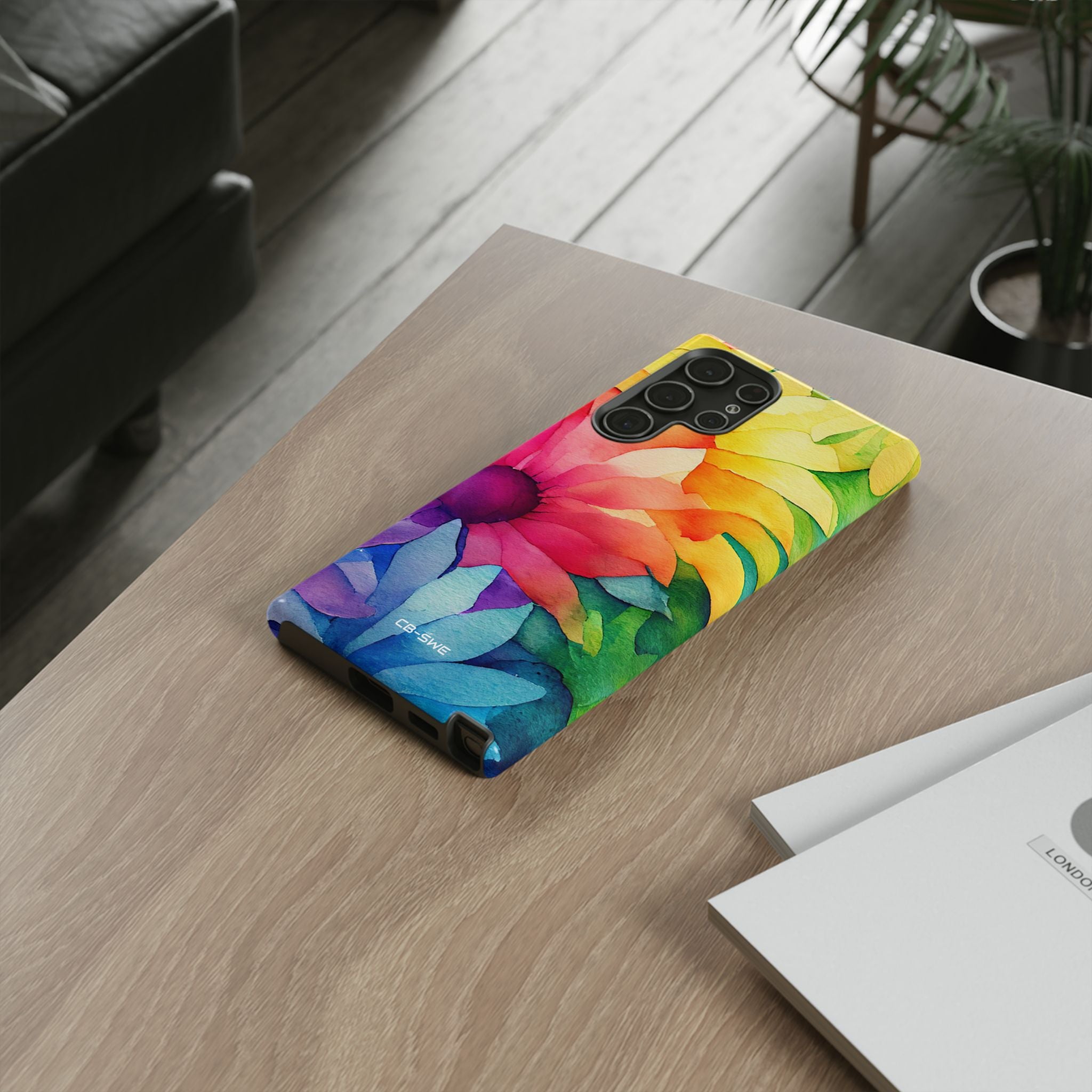 Vibrant Floral Symphony - Samsung Case