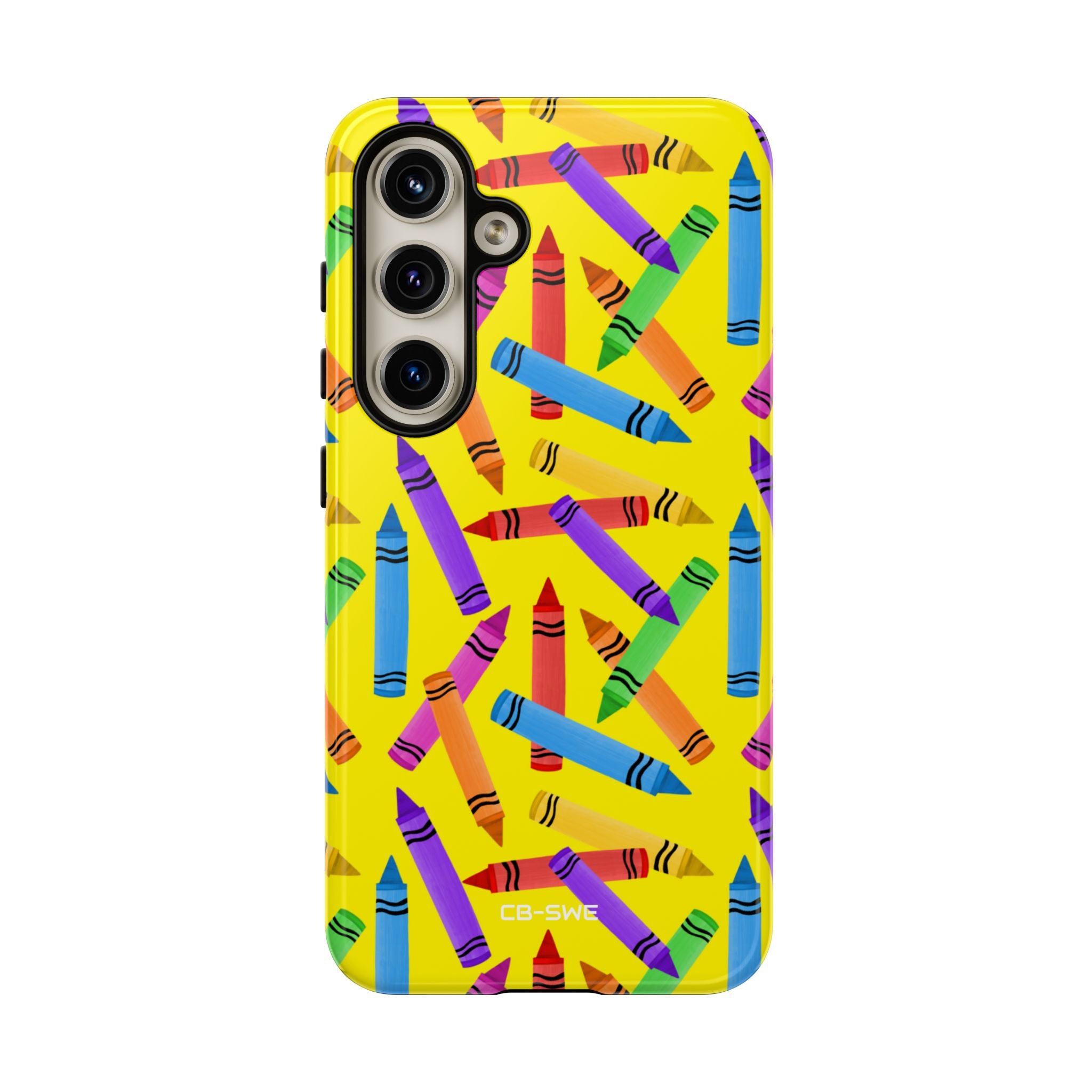 Crayons Scatter Playfully - Samsung Case