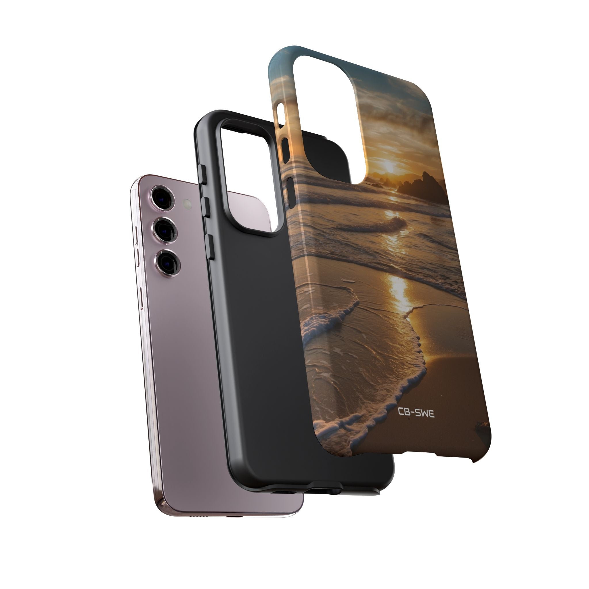 Waves Embrace Shore - Samsung Case