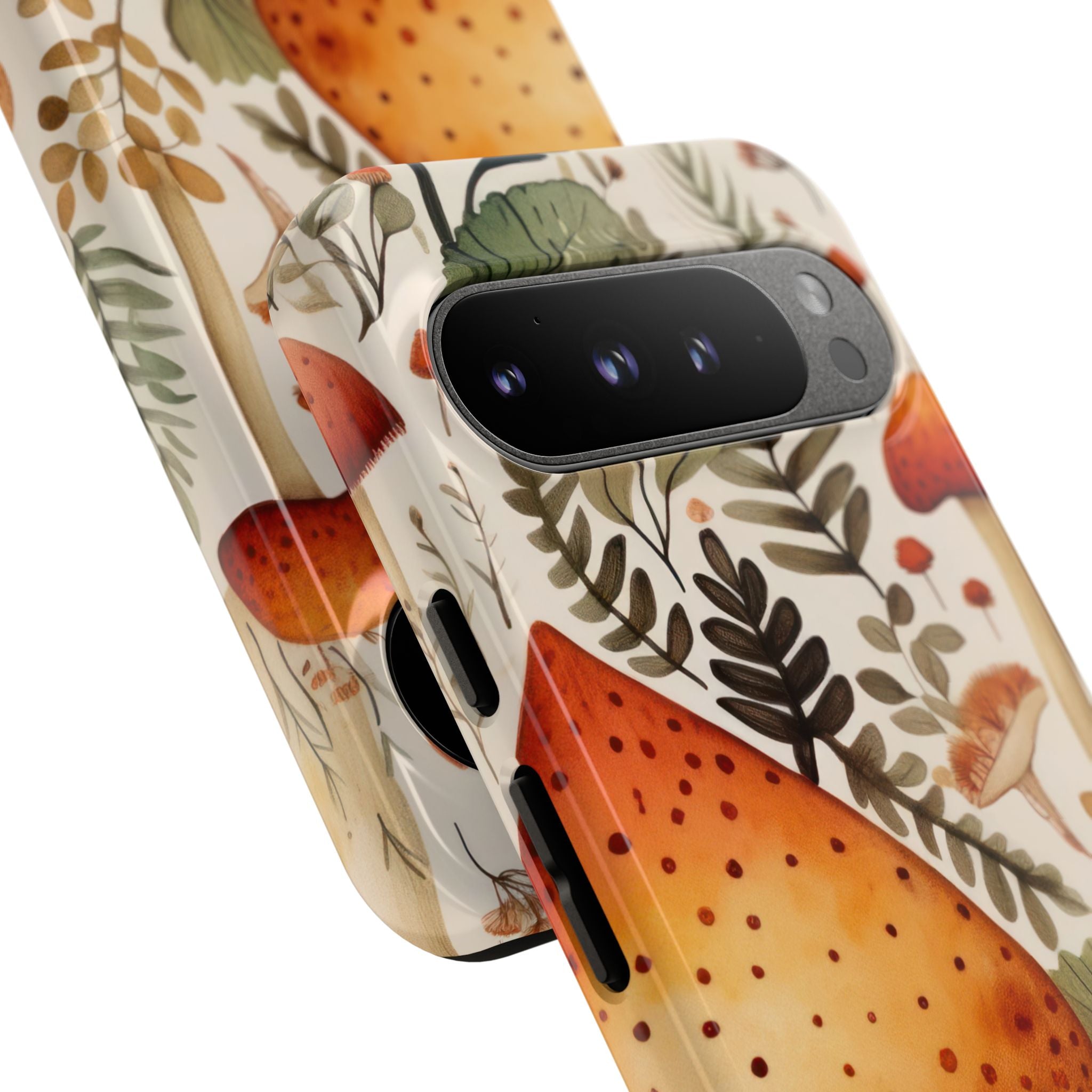 Mushrooms Sprout Cheerfully - Google Pixel Case