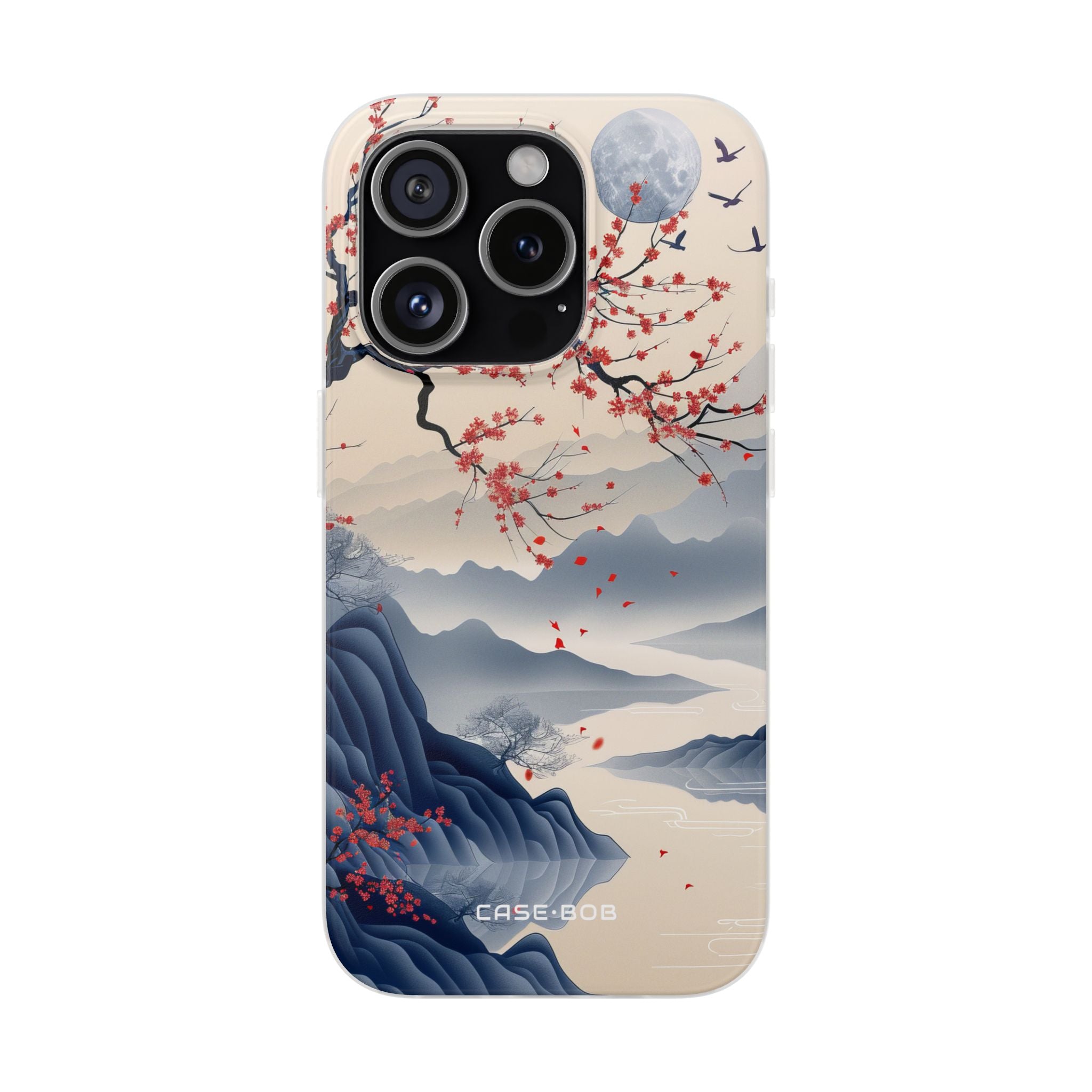 Blossom Moonbranch iPhone 15 Pro Case - Soft