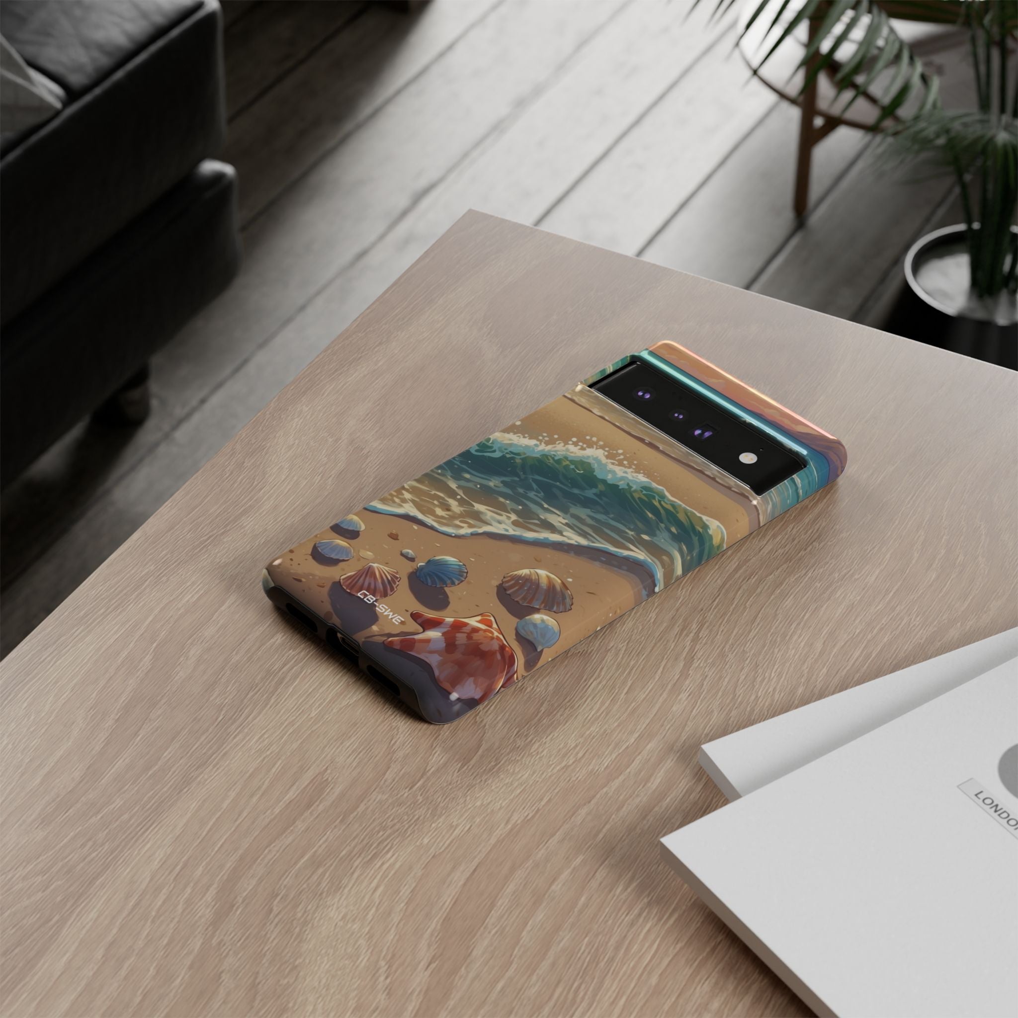 Seashells Kiss Shore - Google Pixel Case