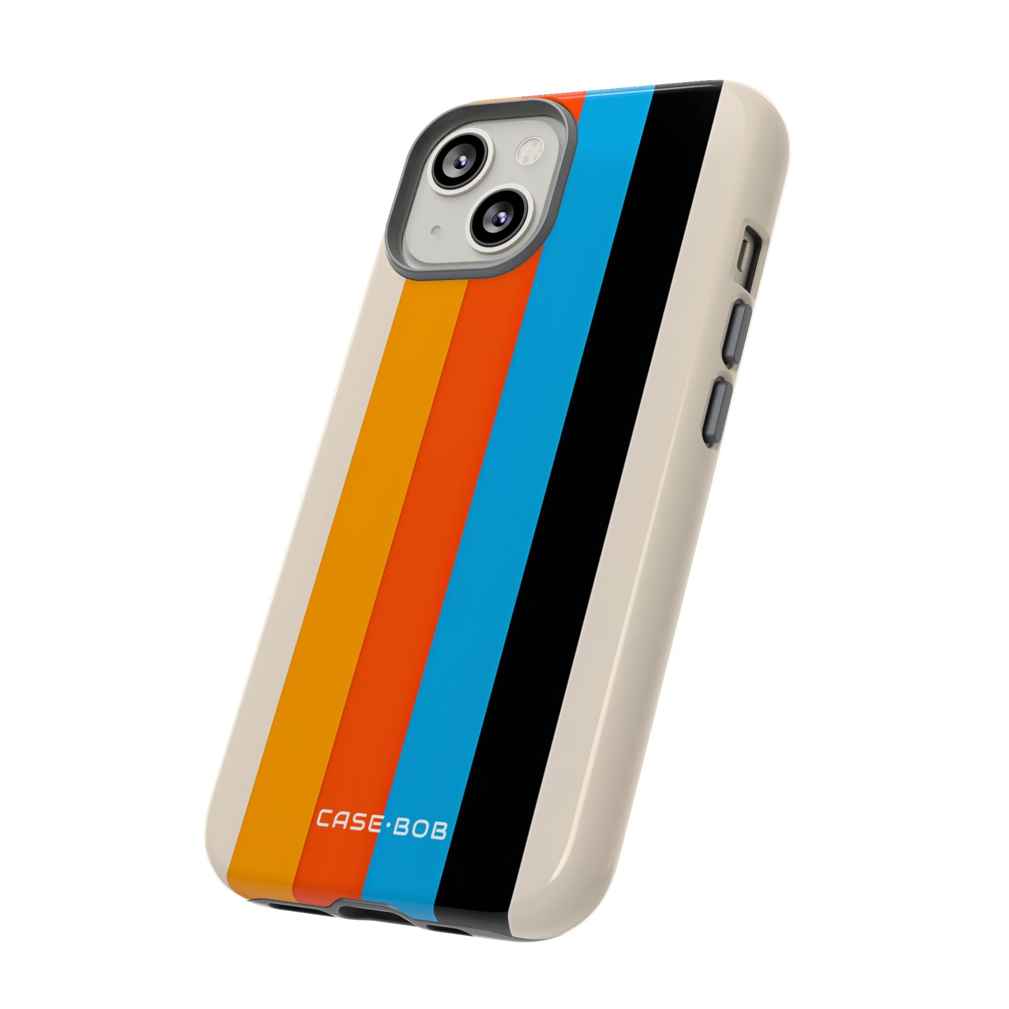 Vivid Stripe Harmony iPhone 14 Case - Tough