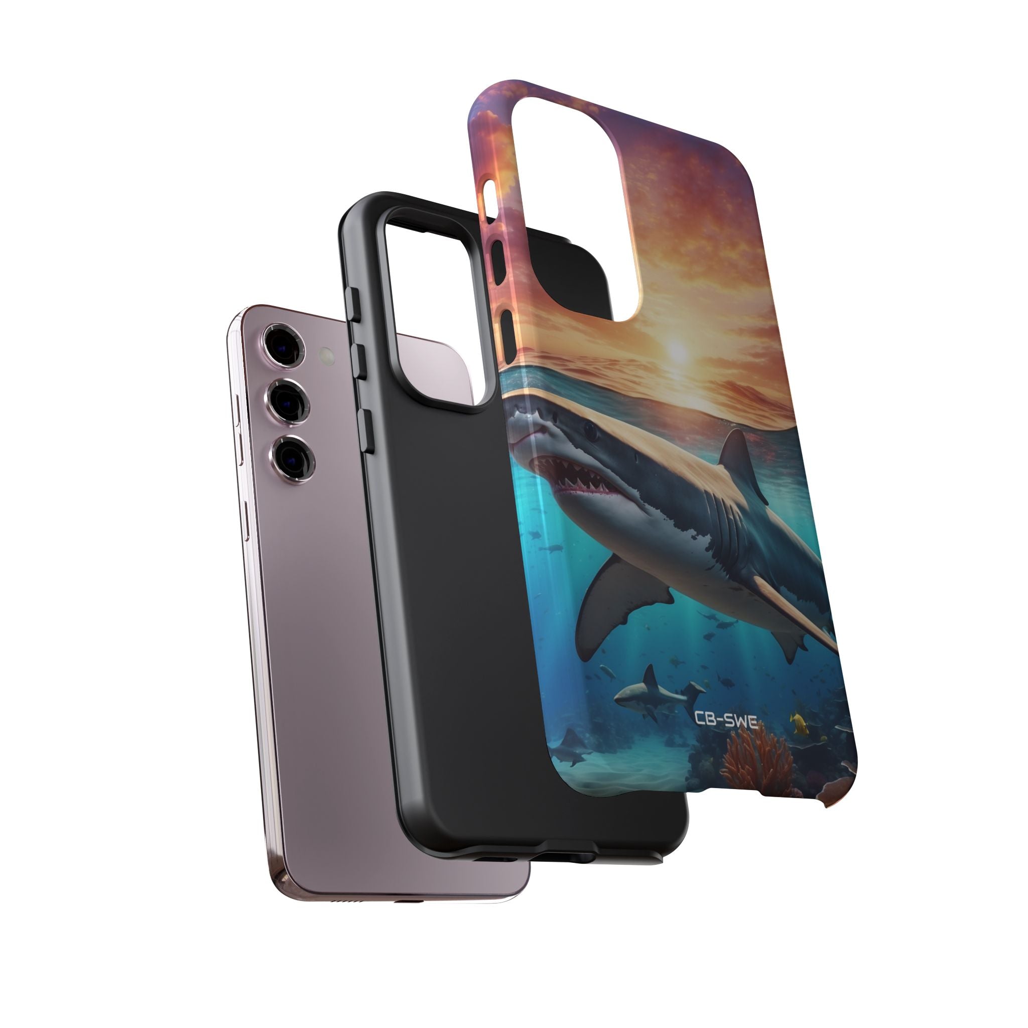 Shark Swims Through - Samsung Case