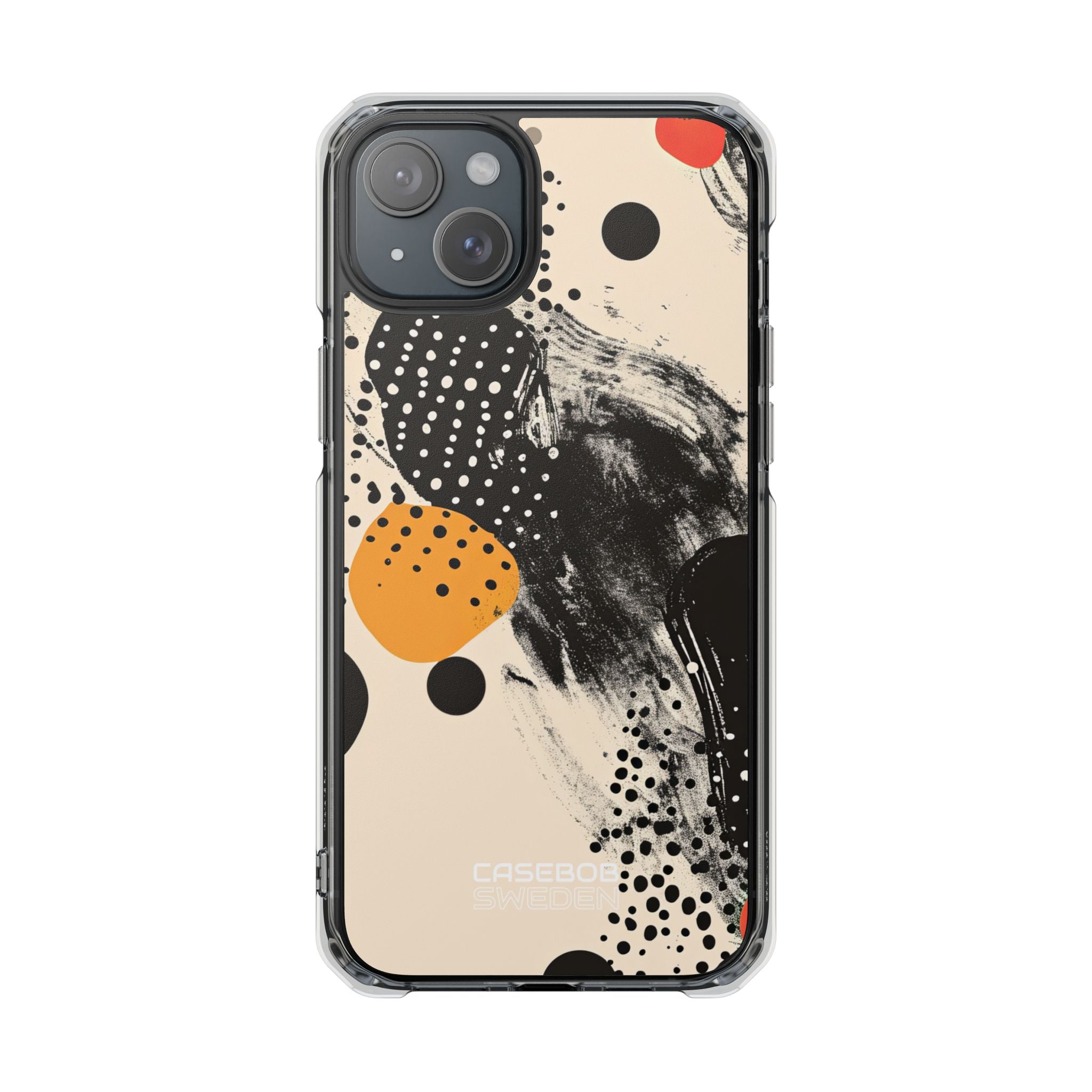 Swirl Chaos Geometry iPhone 15 - Impact Clear+