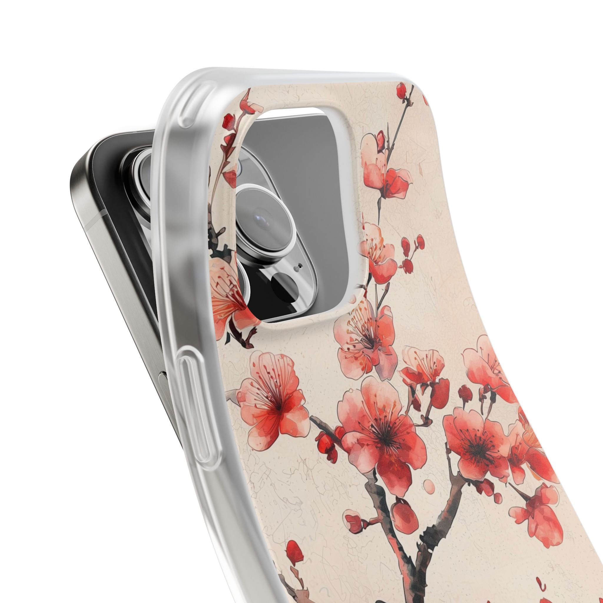 Blossom Shadow iPhone 16 Pro Max Case - Soft