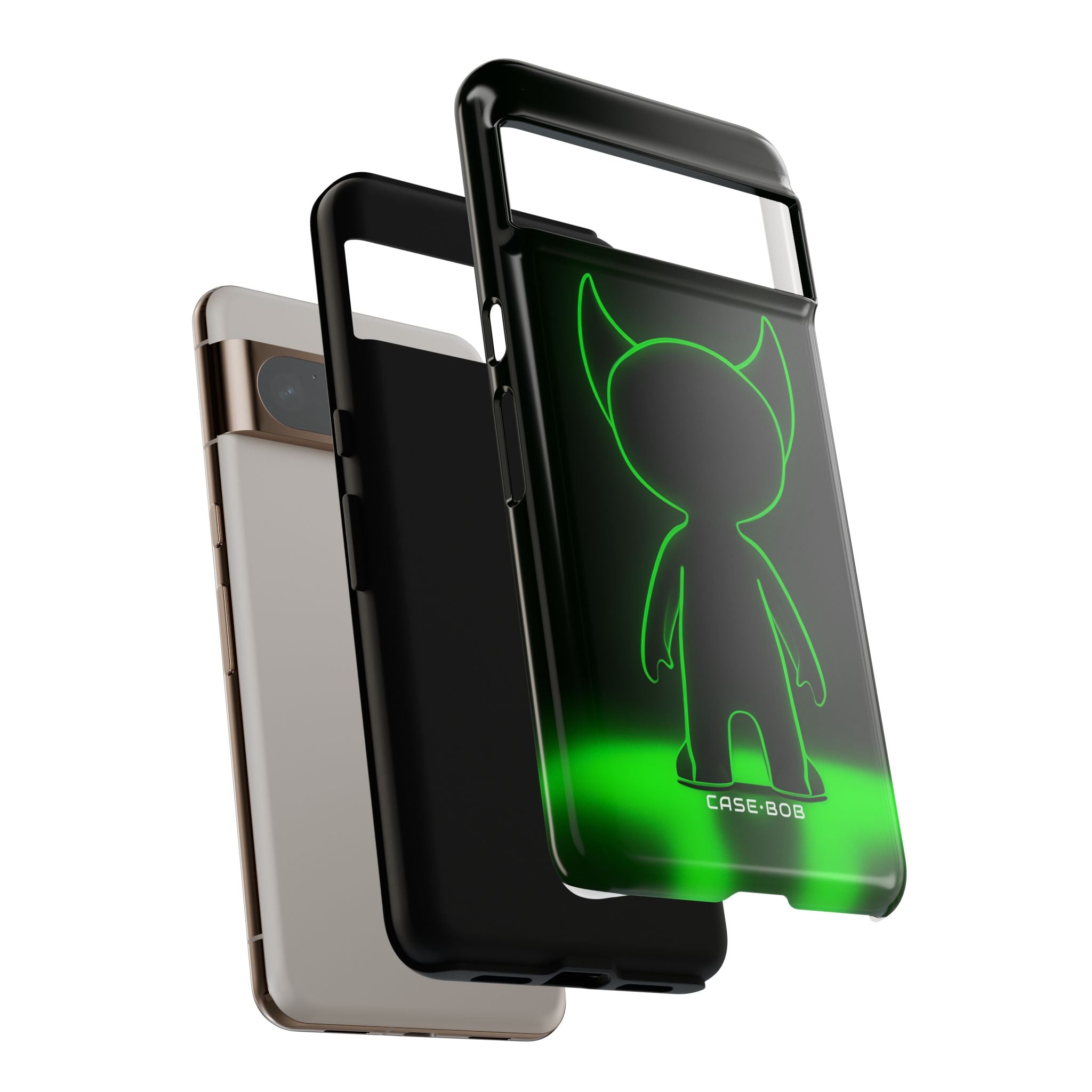 Neon Horned Glow Google Pixel 8 Pro Case - Tough